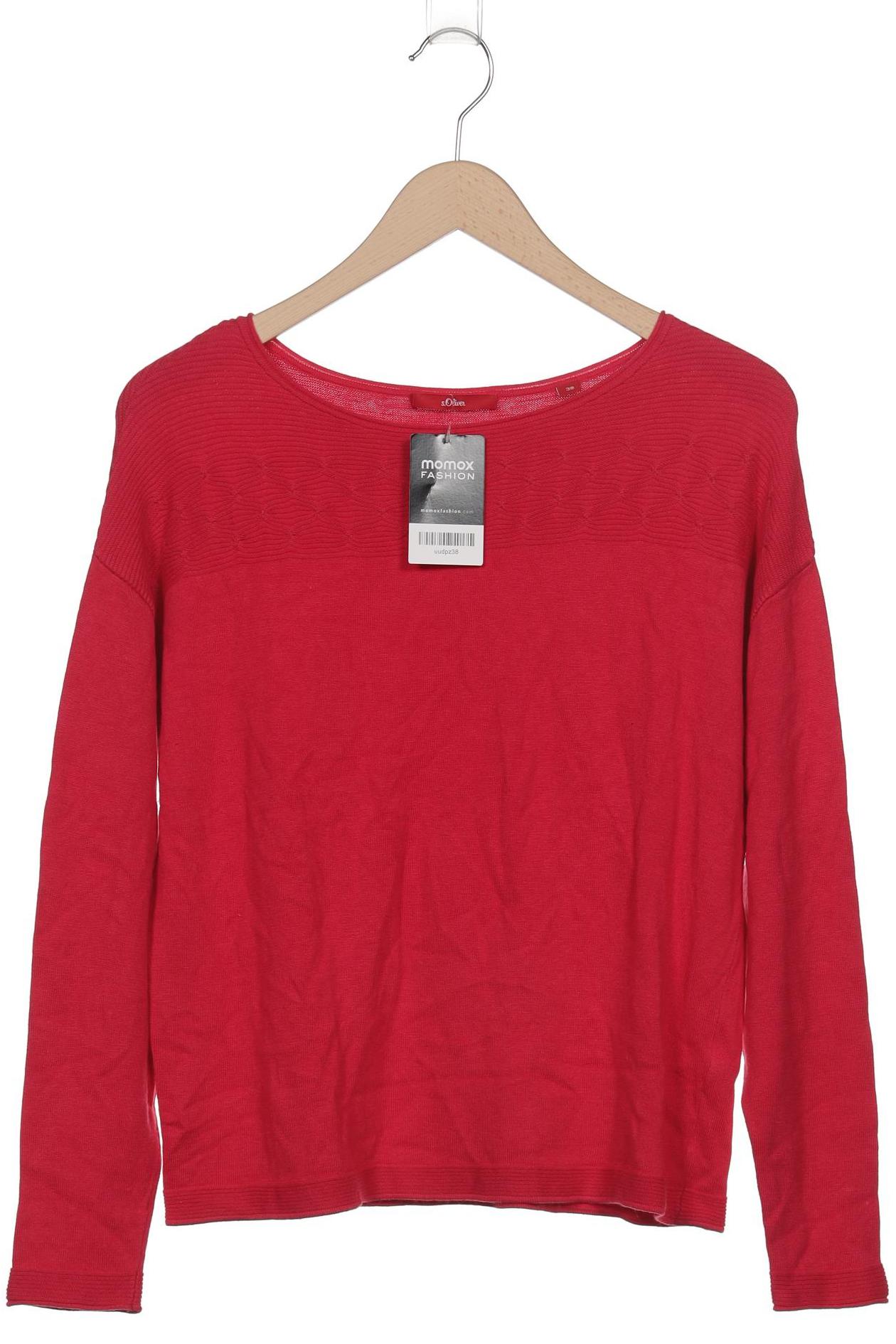 

s.Oliver Damen Pullover, rot, Gr. 38