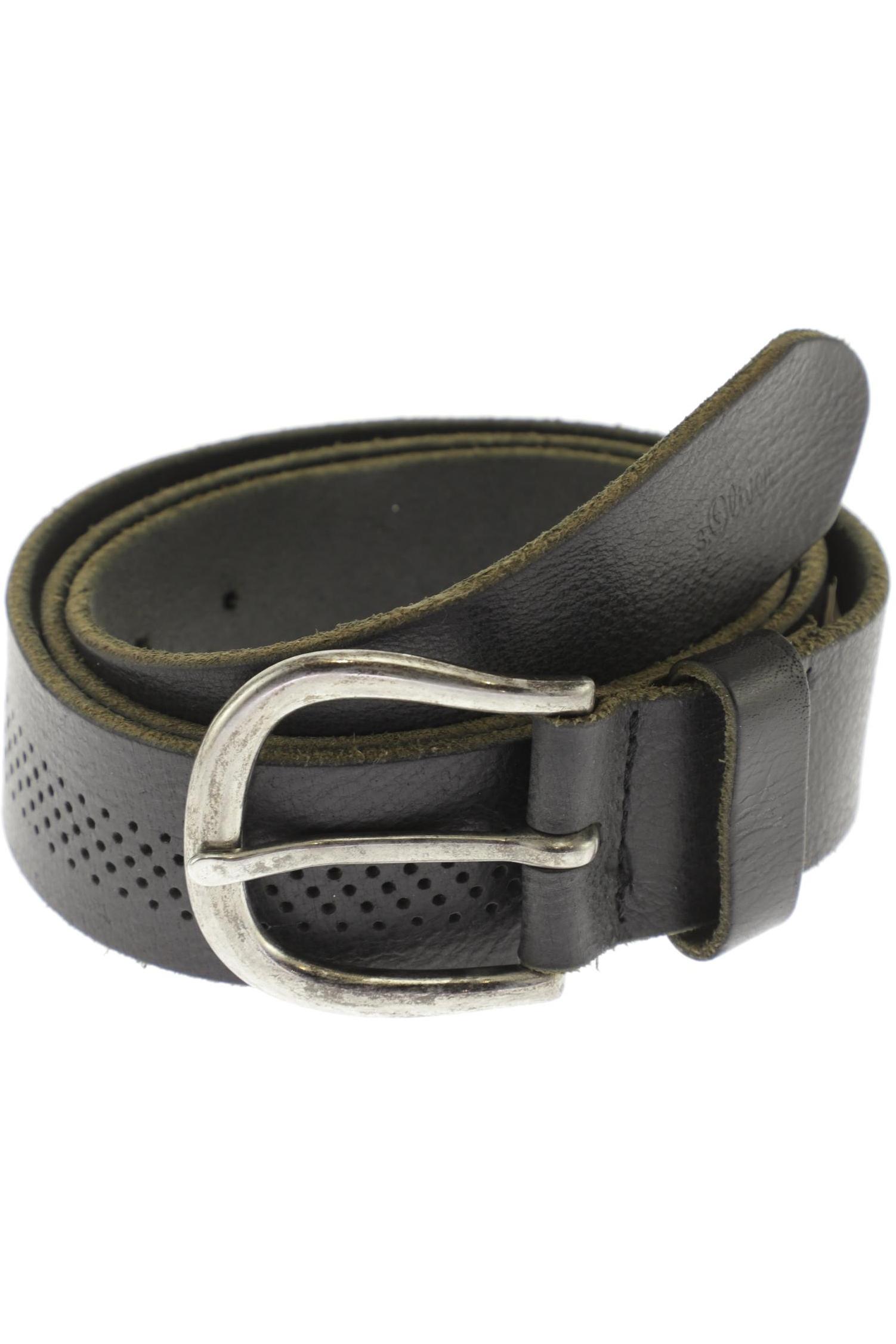 

s.Oliver Damen Gürtel, schwarz, Gr. 100
