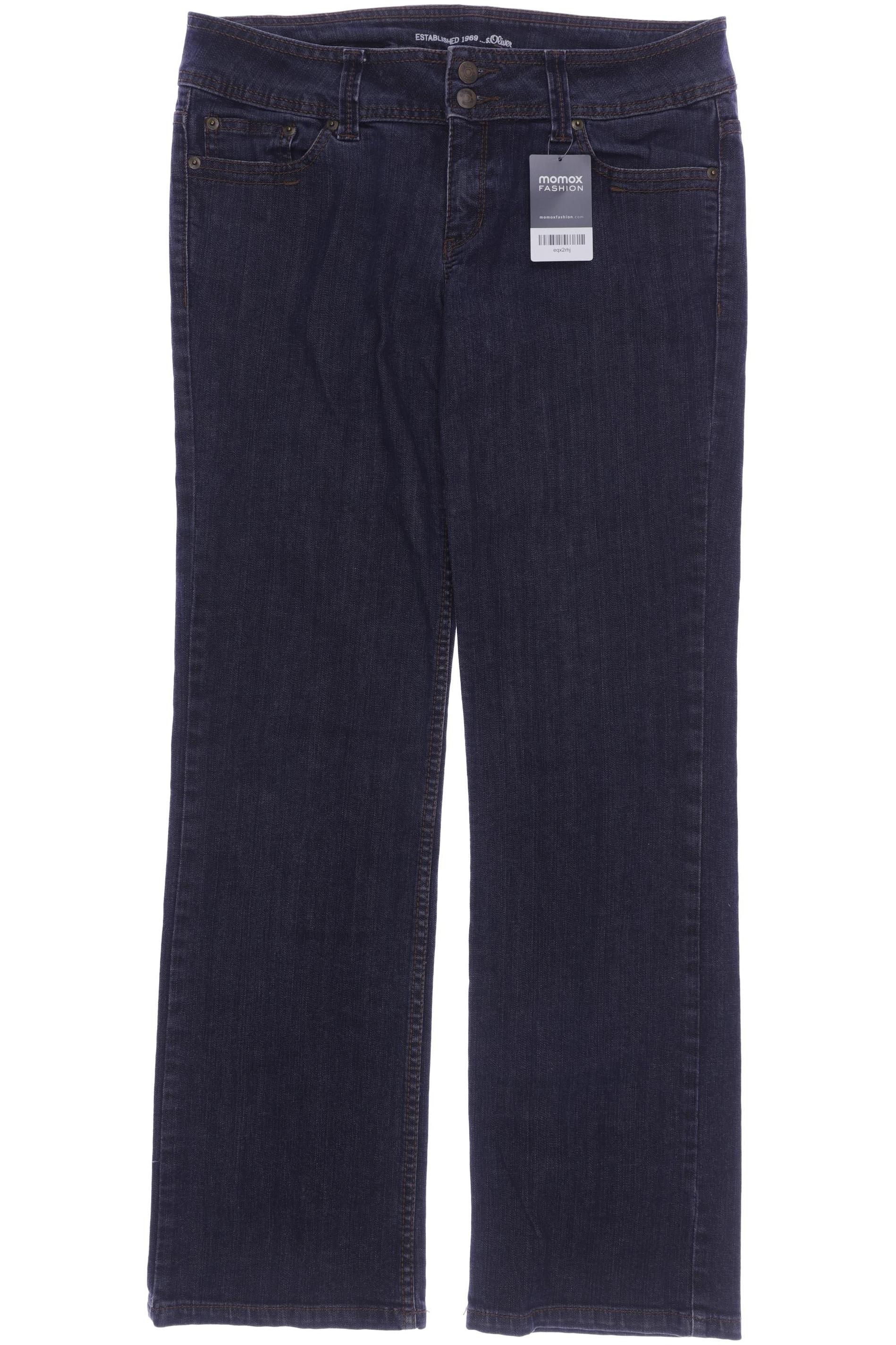 

s.Oliver Damen Jeans, marineblau