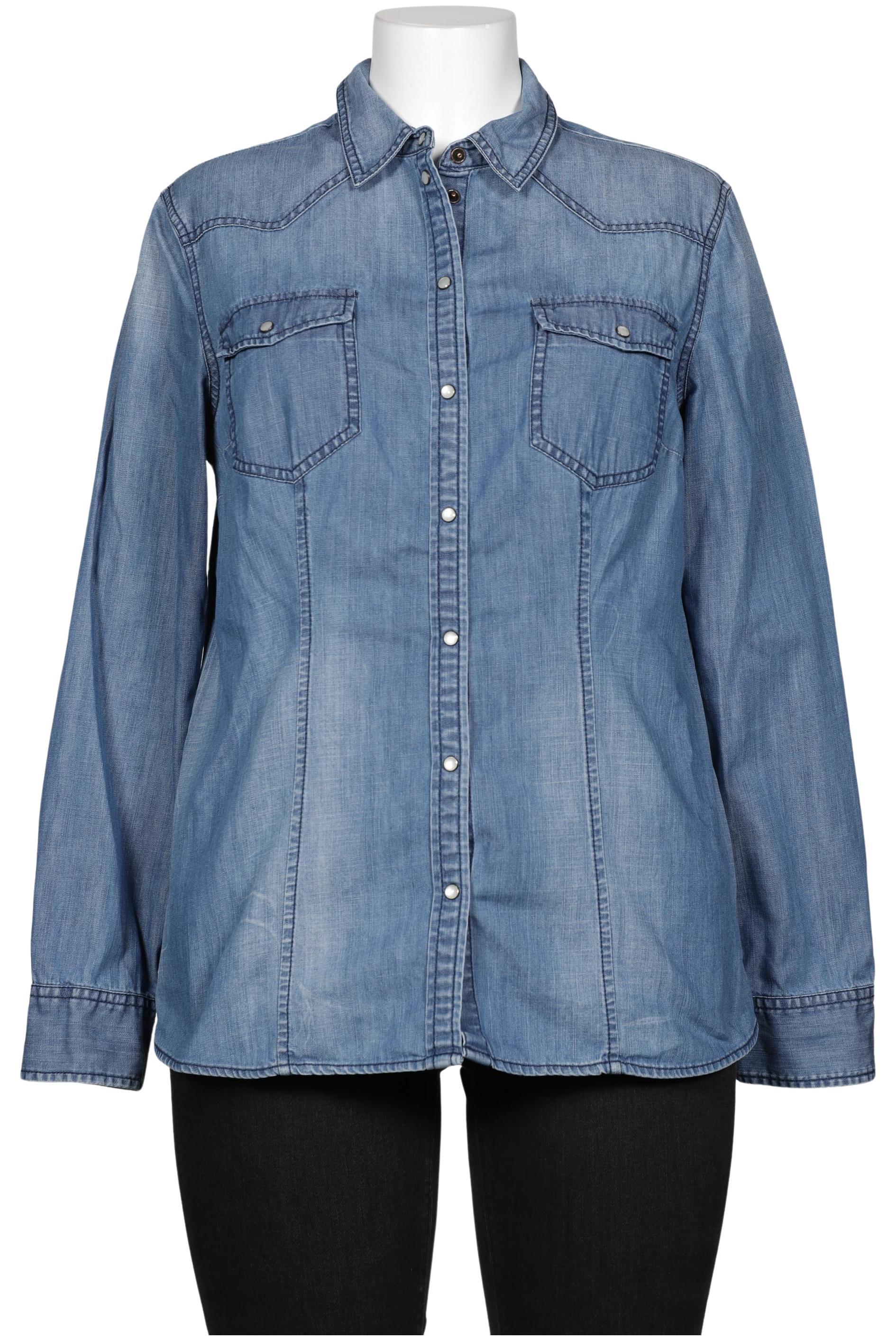 

s.Oliver Damen Bluse, blau, Gr. 42