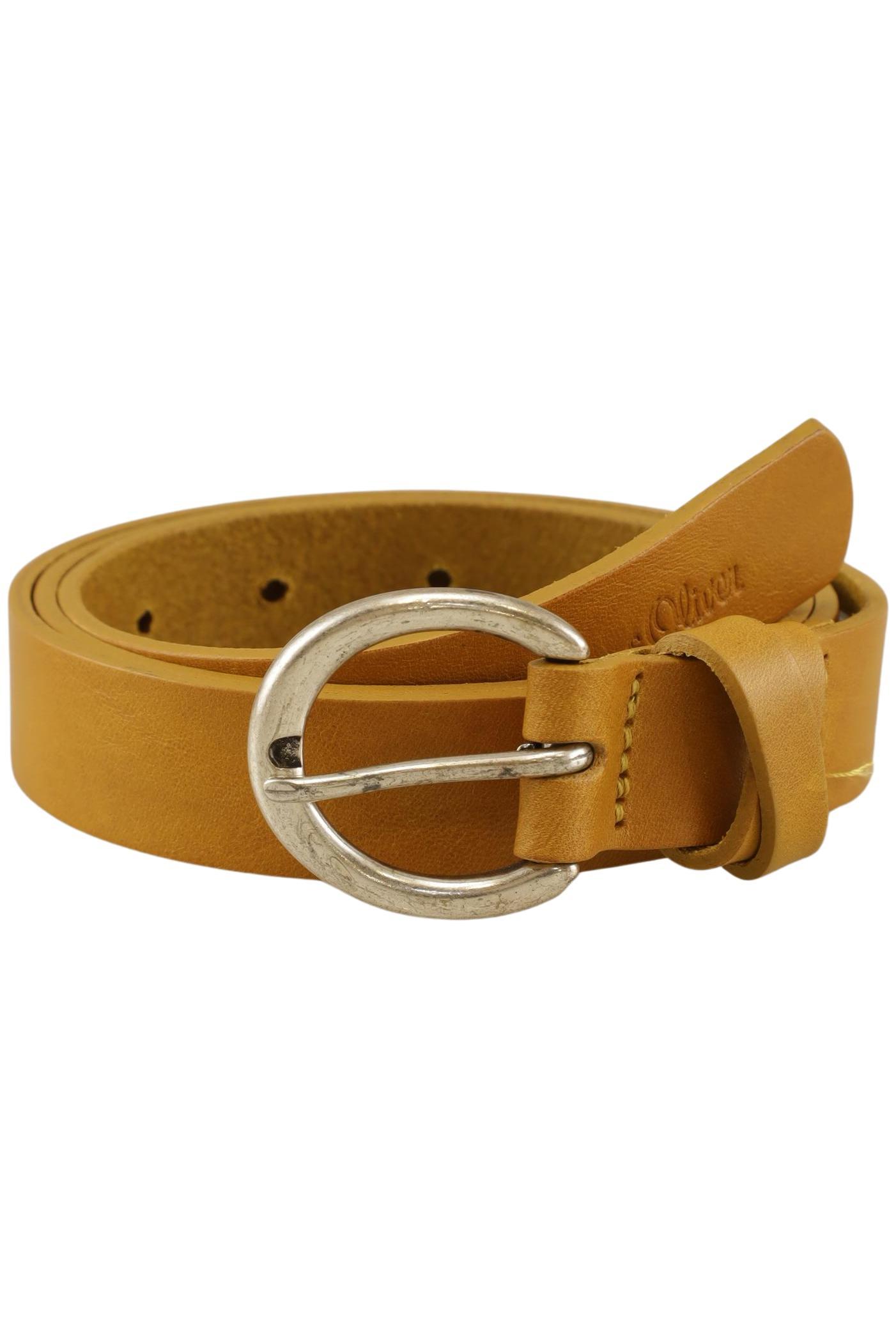 

s.Oliver Damen Gürtel, braun, Gr. 90