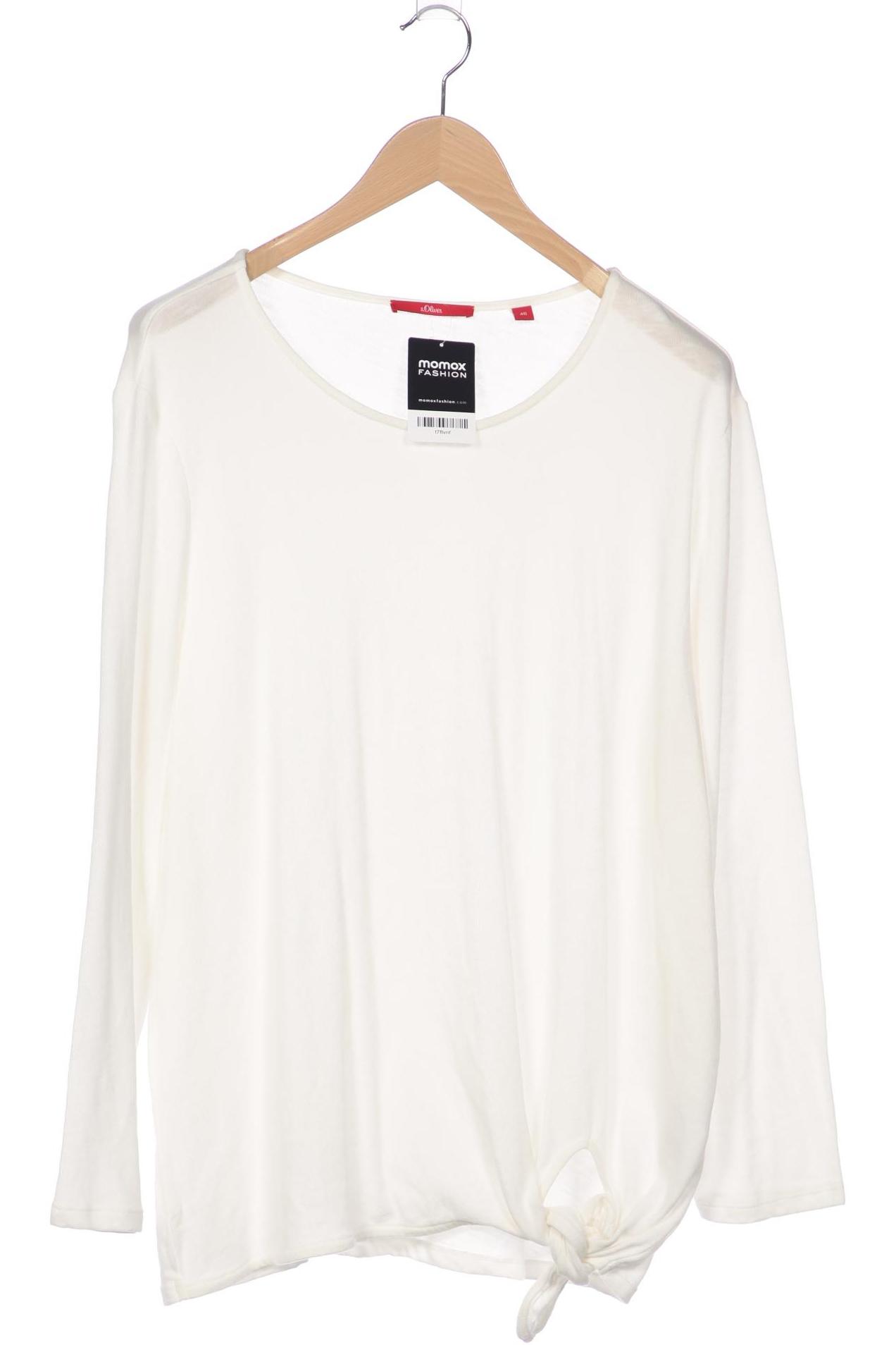 

s.Oliver Damen Pullover, weiß, Gr. 46