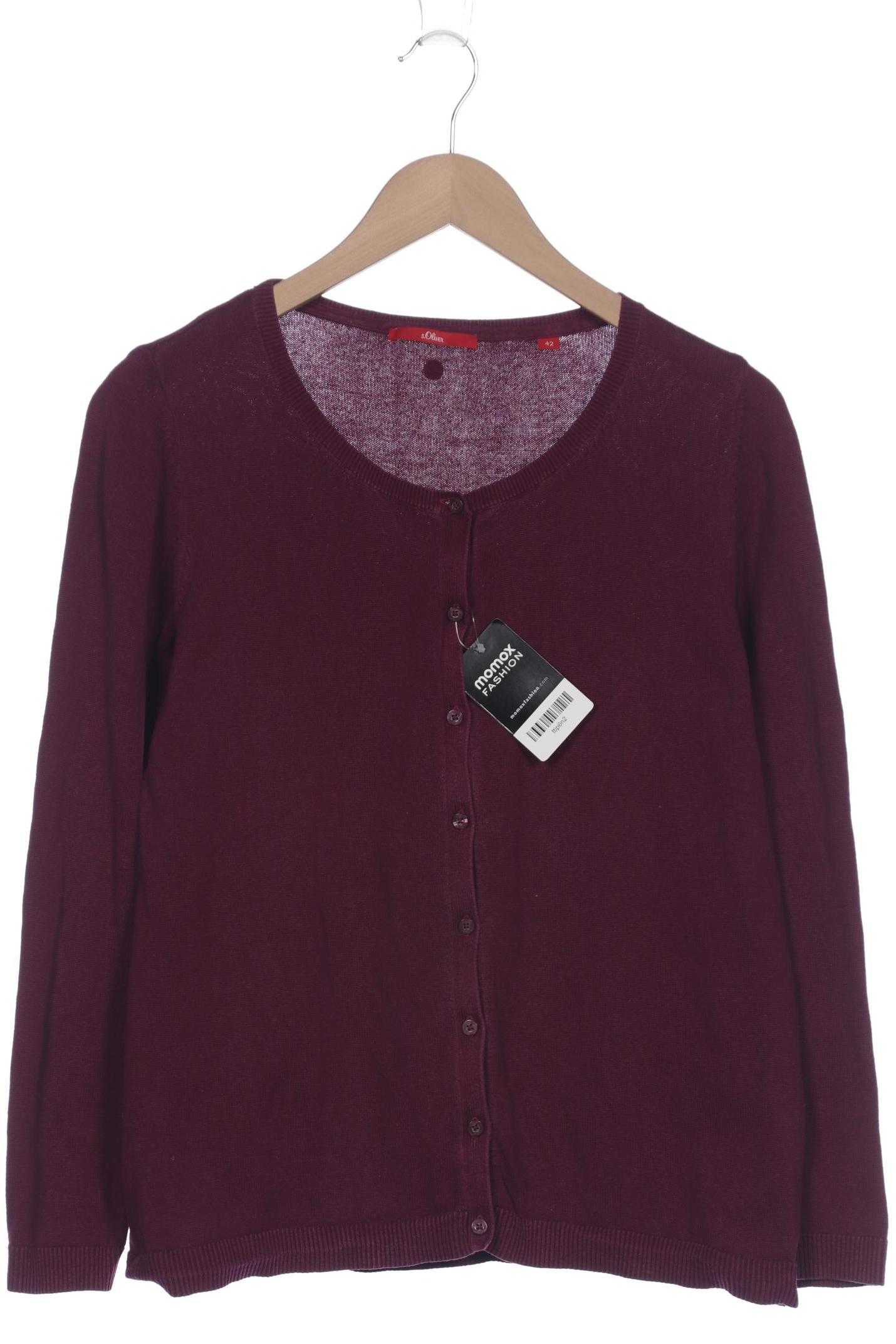 

s.Oliver Damen Strickjacke, flieder, Gr. 42