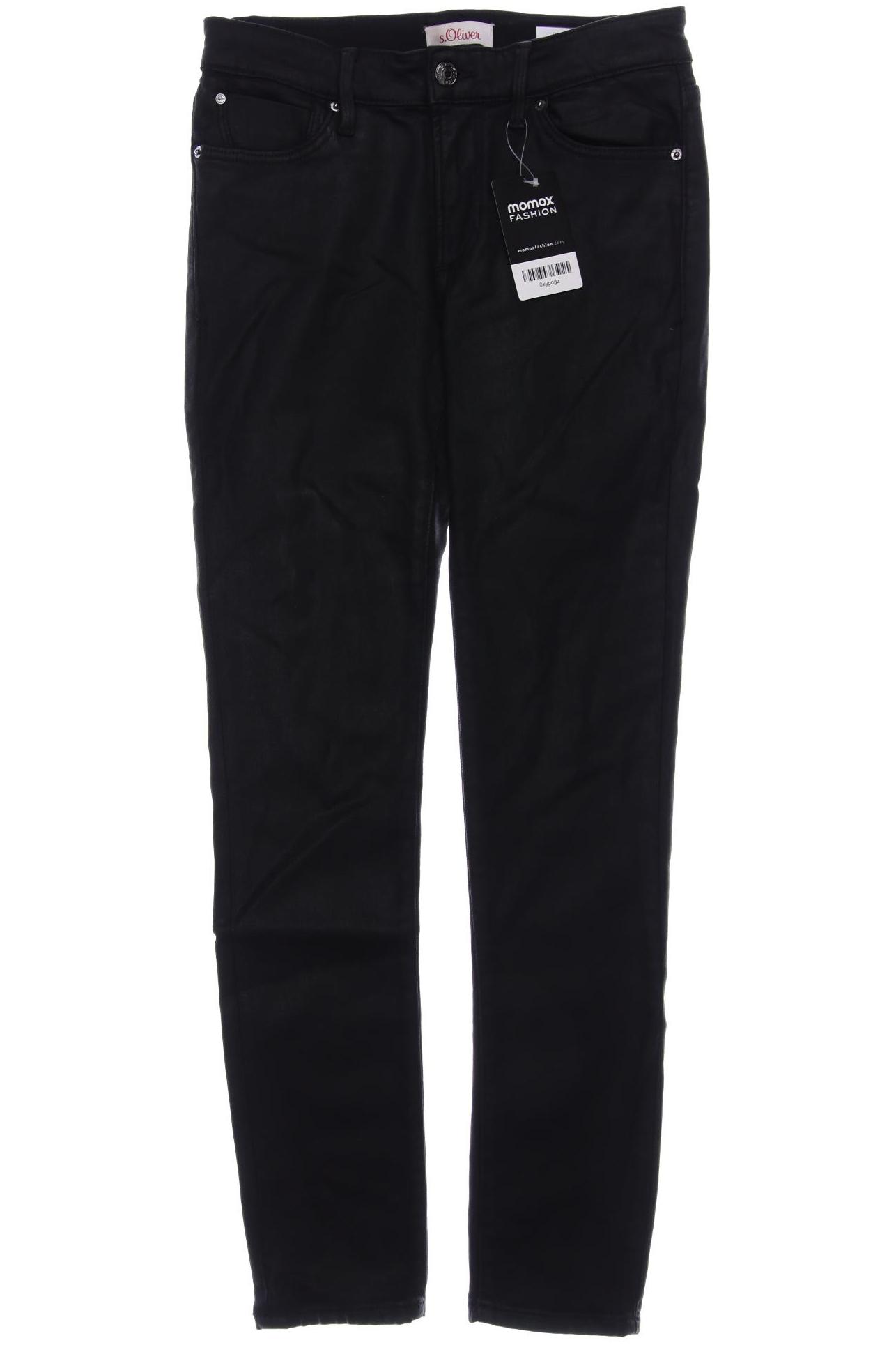 

s.Oliver Damen Jeans, schwarz, Gr. 34