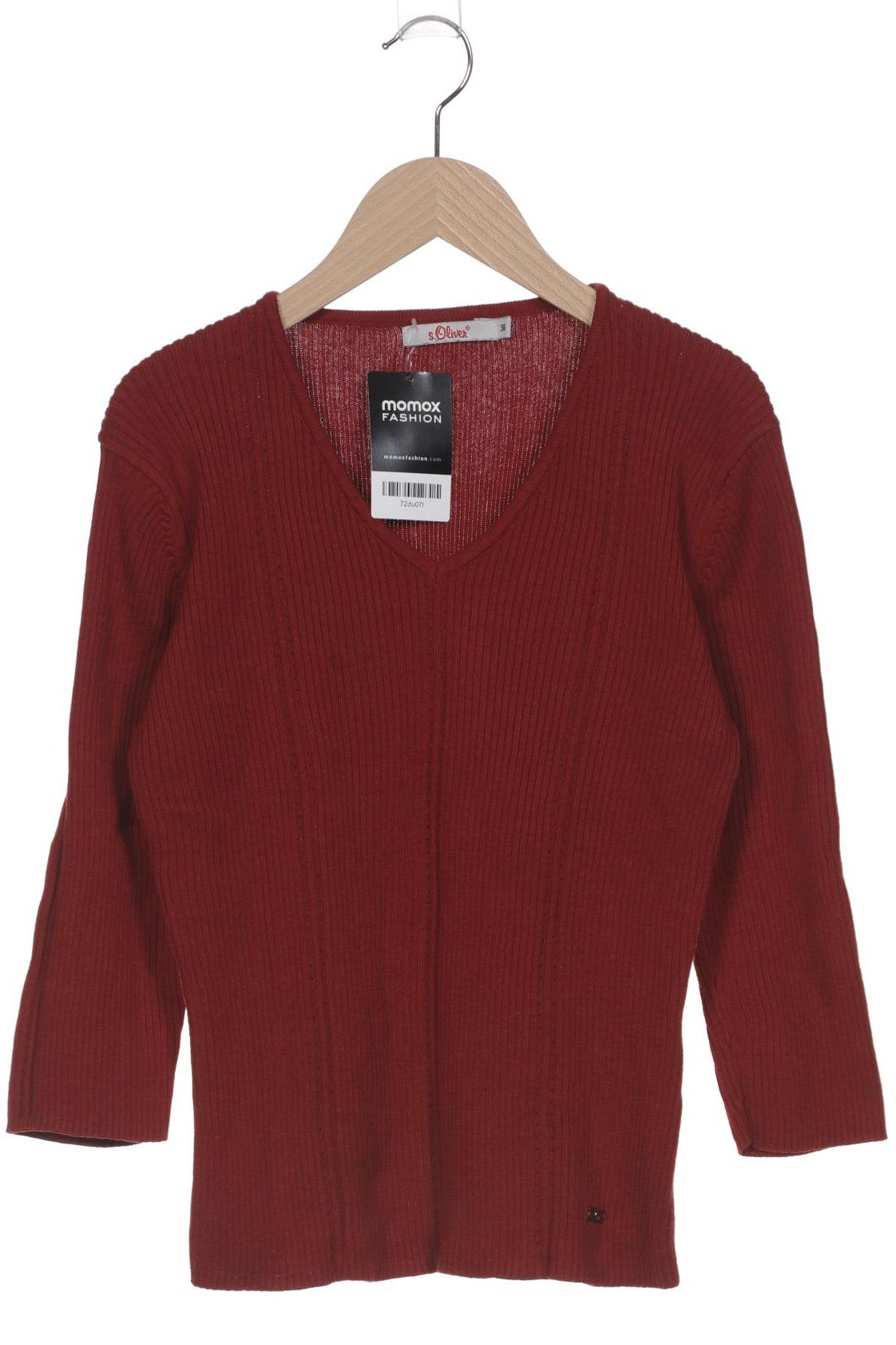 

s.Oliver Damen Pullover, rot, Gr. 36