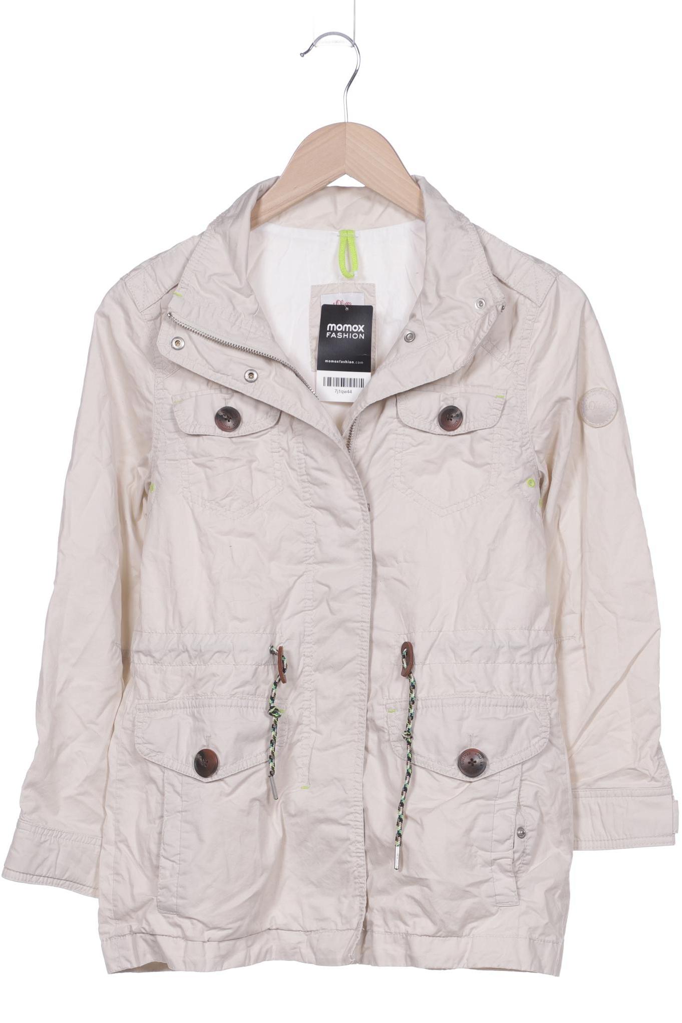 

s.Oliver Damen Mantel, beige, Gr. 34