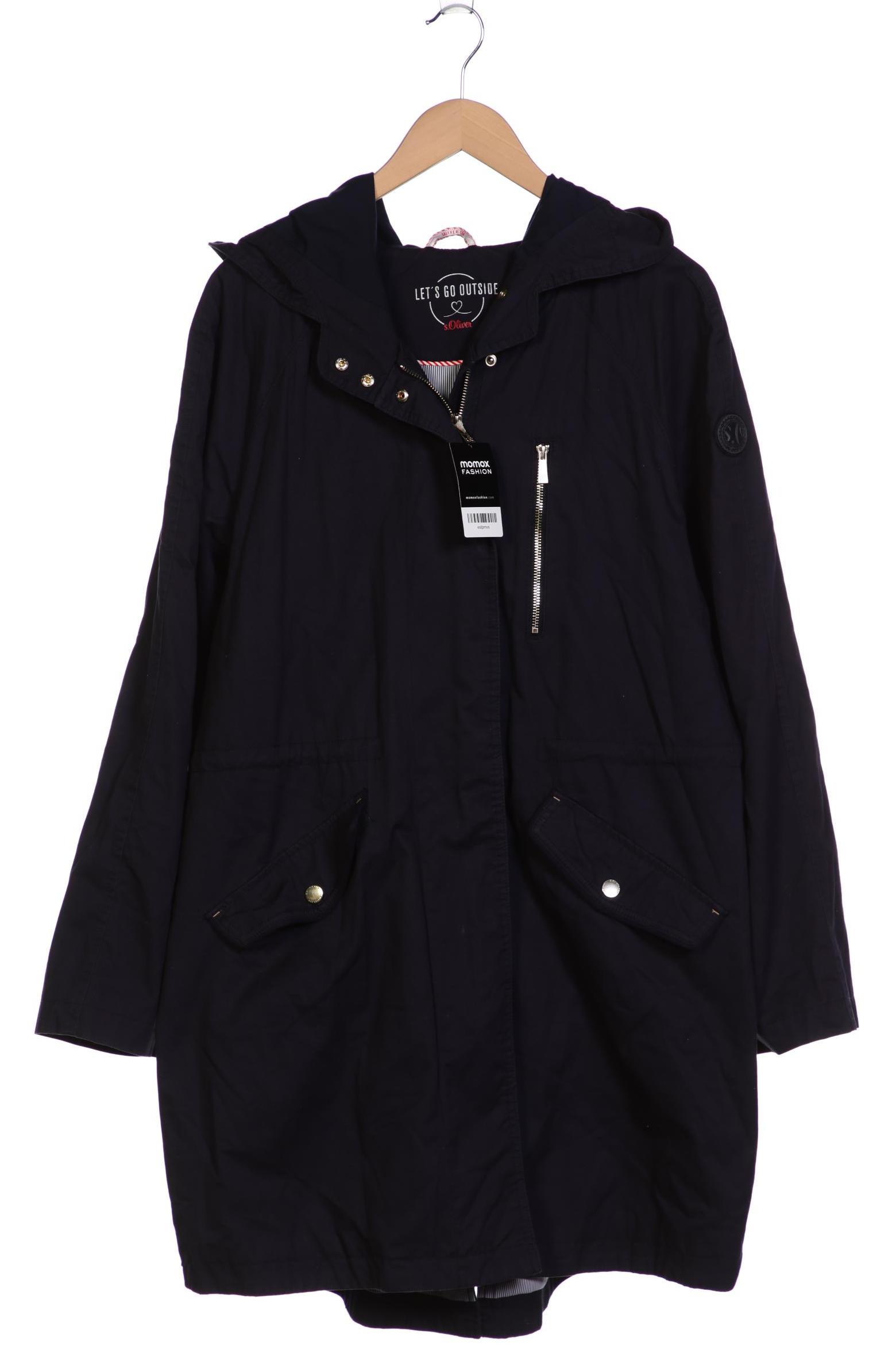 

s.Oliver Damen Mantel, marineblau