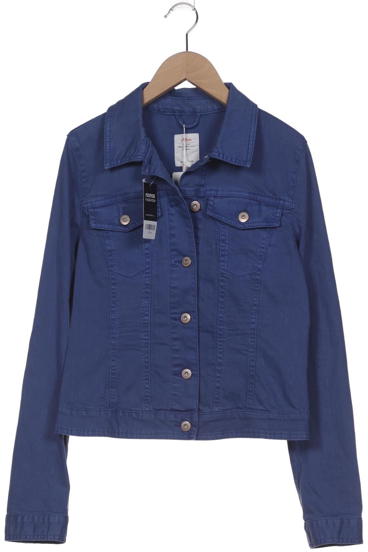 

s.Oliver Damen Jacke, blau, Gr. 36