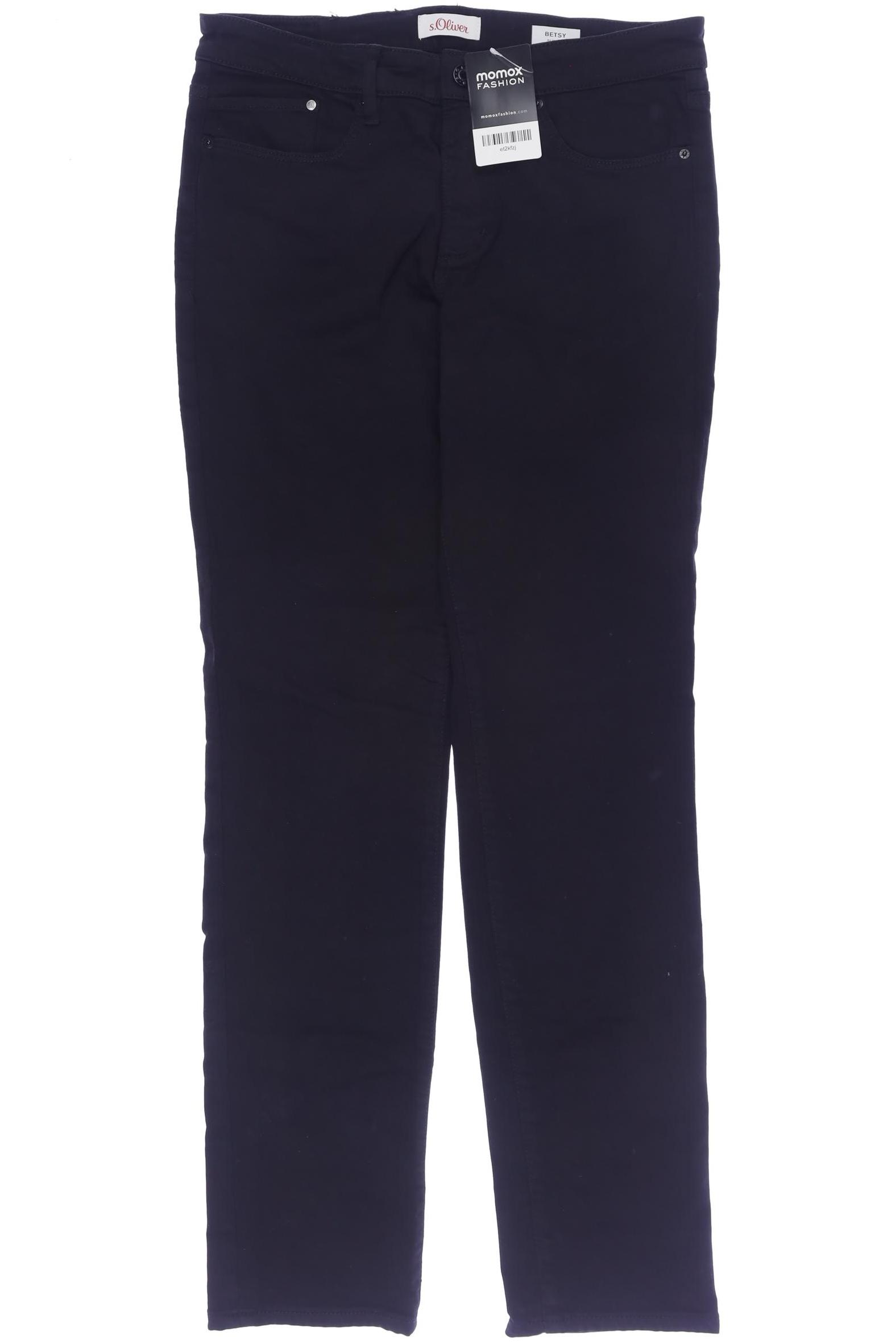 

s.Oliver Damen Jeans, schwarz, Gr. 38