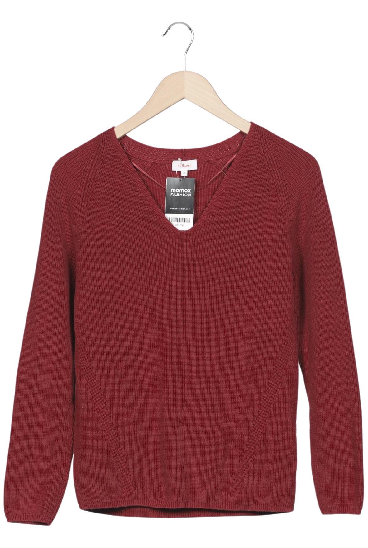 

s.Oliver Damen Pullover, rot, Gr. 38