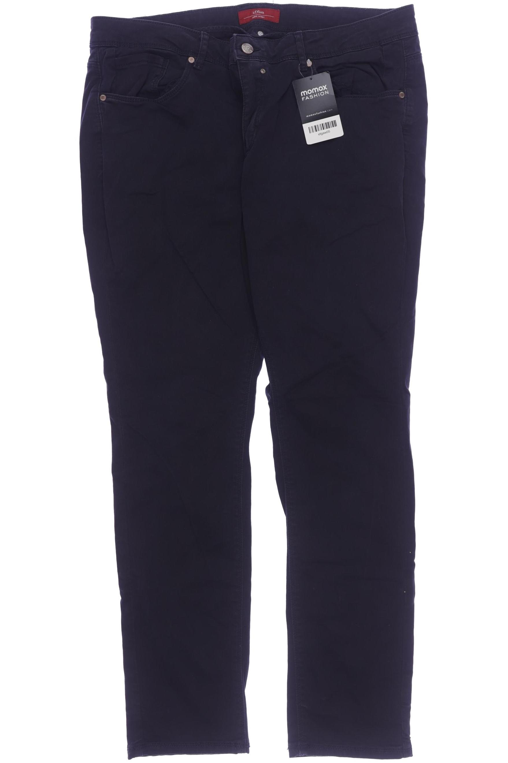 

s.Oliver Damen Stoffhose, marineblau, Gr. 42
