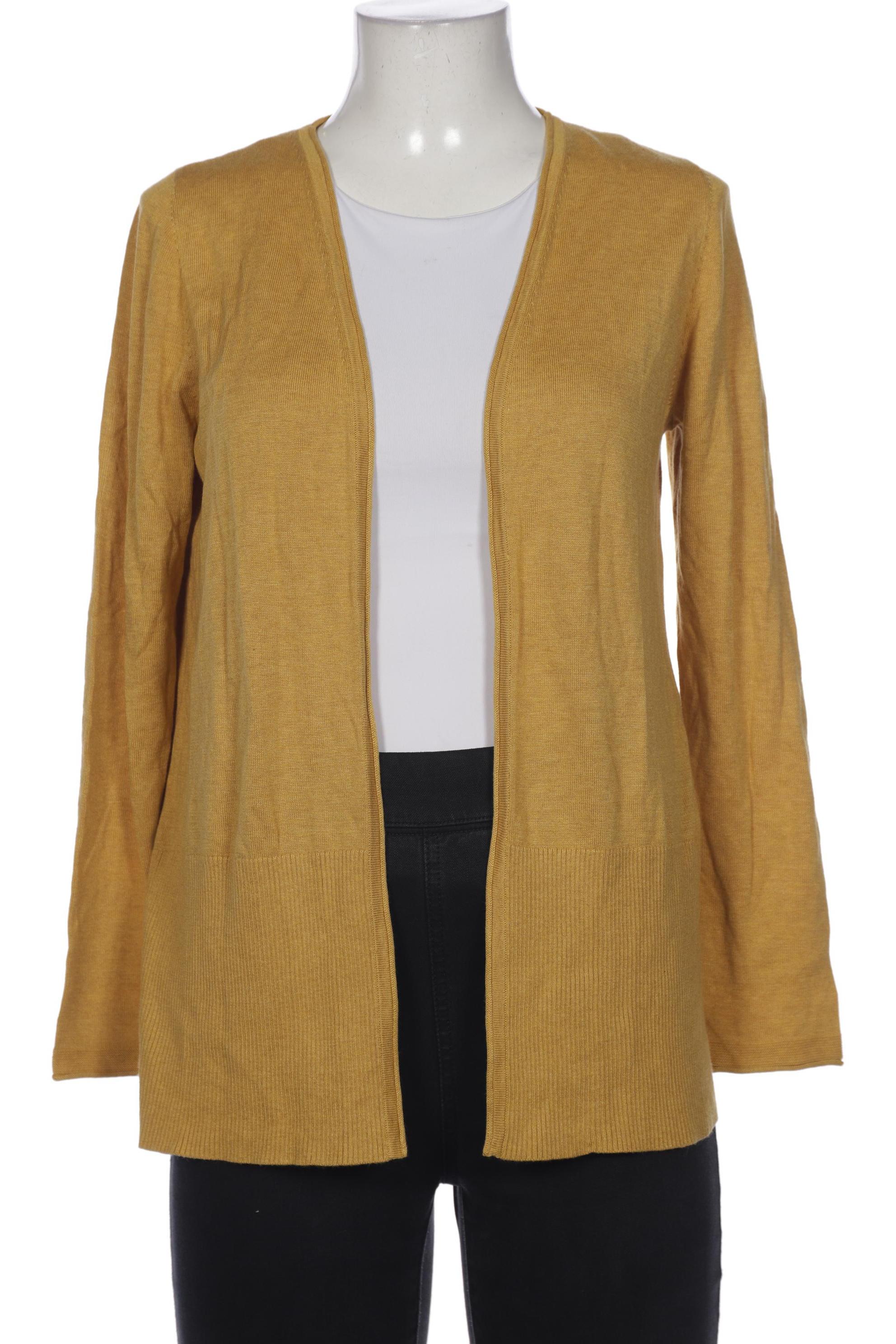 

s.Oliver Damen Strickjacke, gelb, Gr. 40