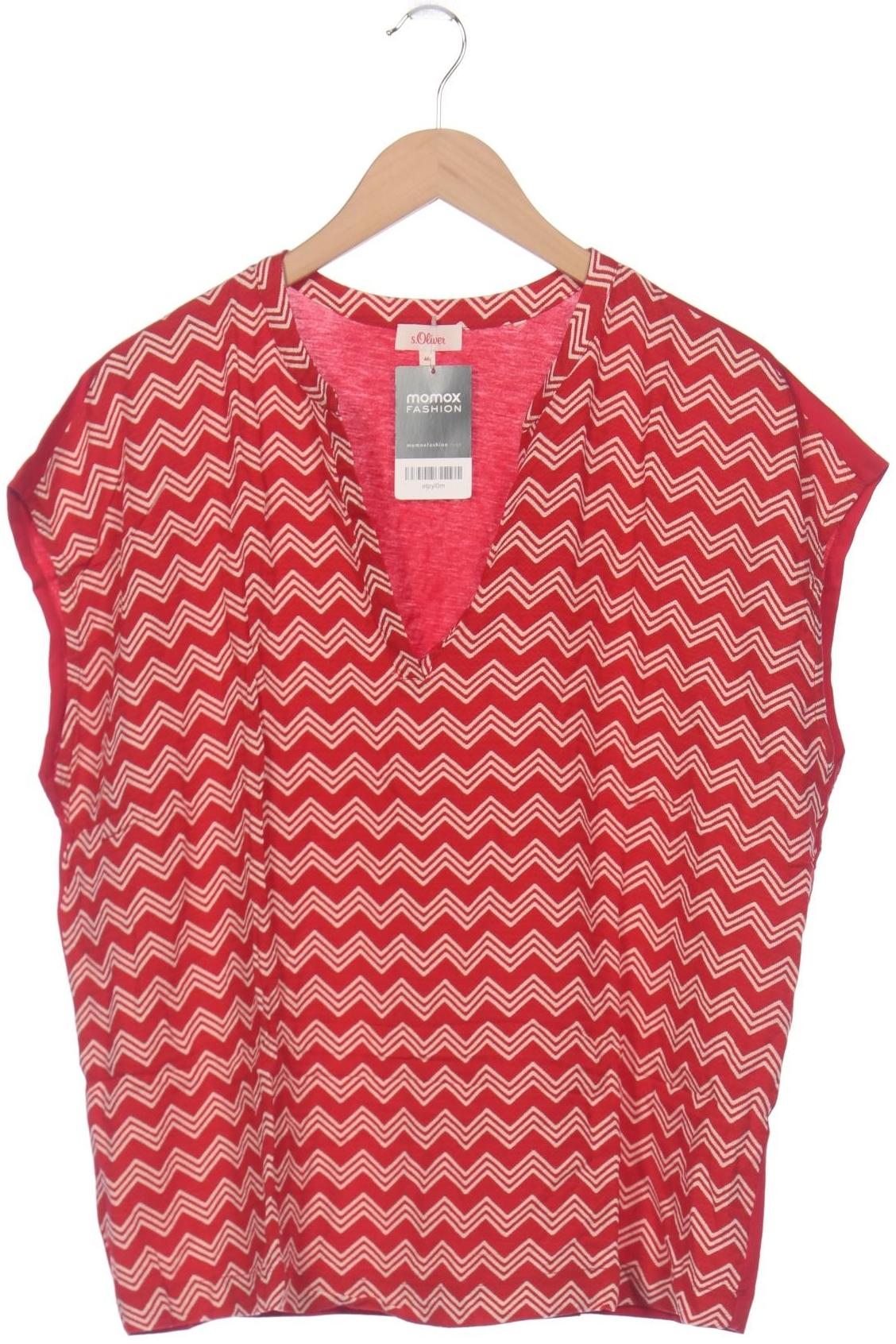 

s.Oliver Damen T-Shirt, rot, Gr. 46