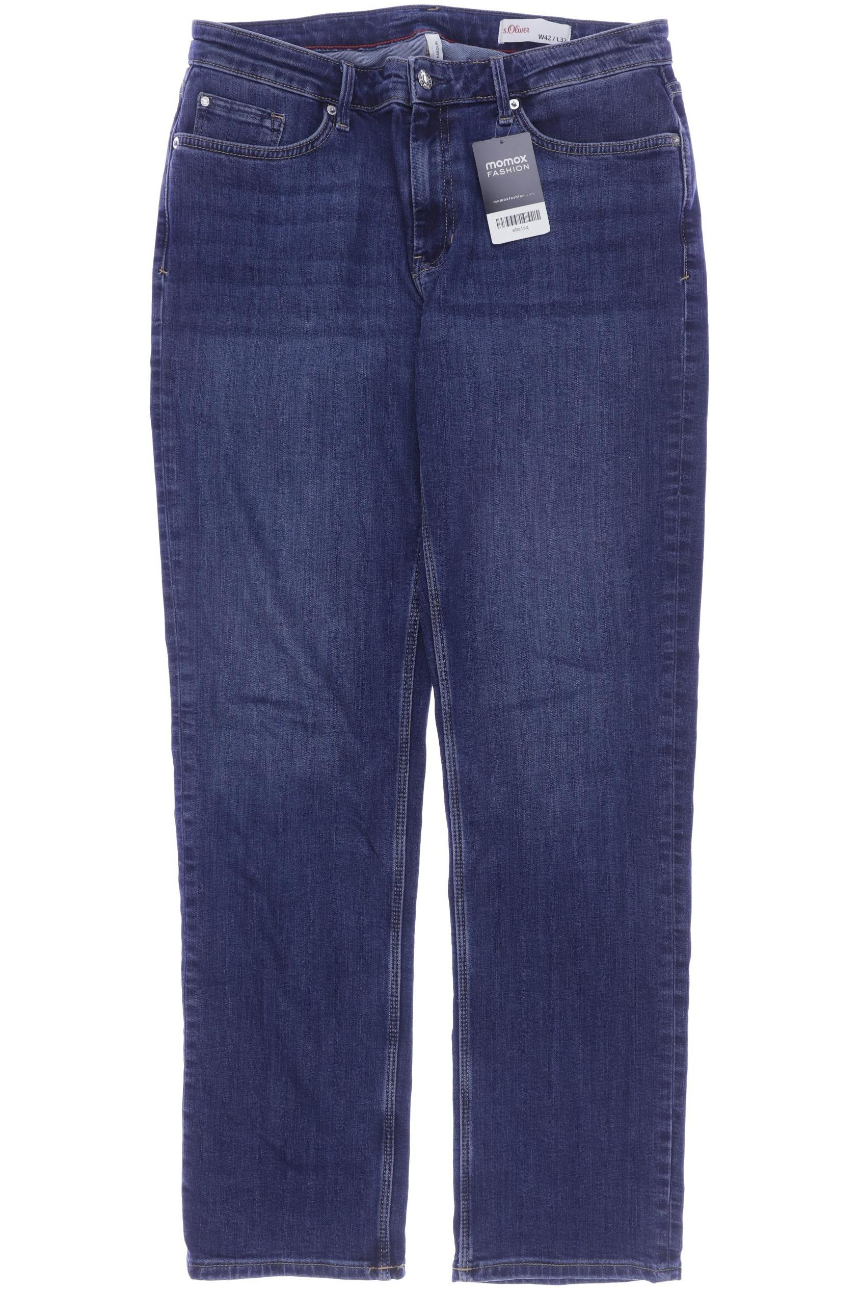 

s.Oliver Damen Jeans, blau