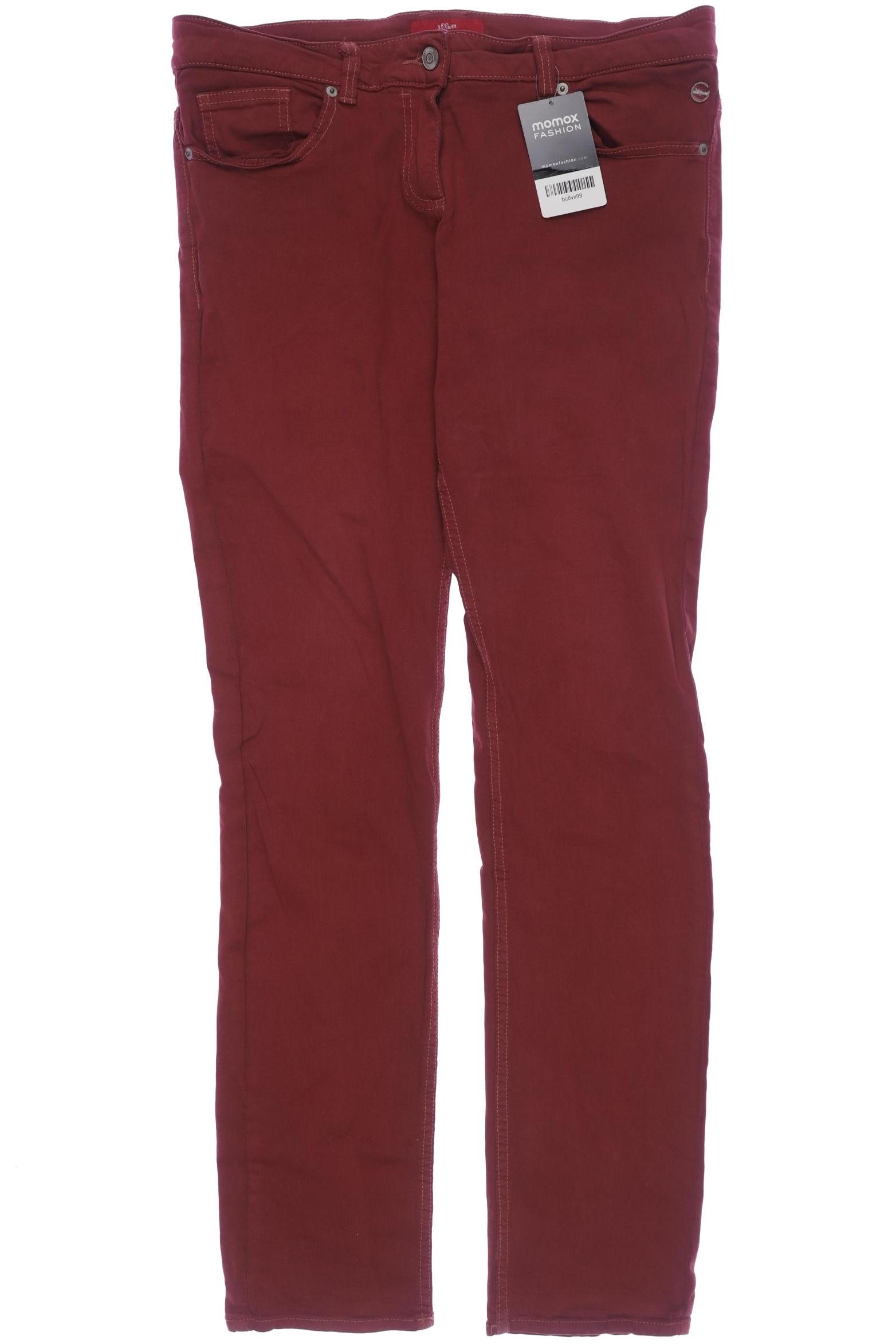

s.Oliver Damen Jeans, rot, Gr. 33