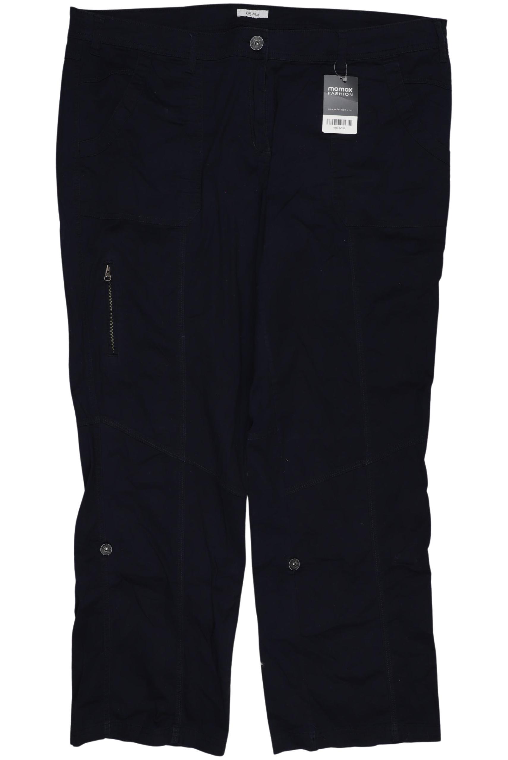 

s.Oliver Damen Stoffhose, marineblau, Gr. 50