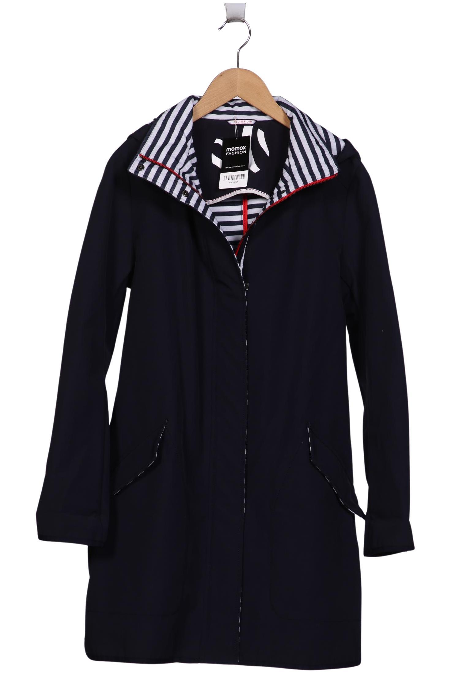 

s.Oliver Damen Mantel, marineblau, Gr. 40