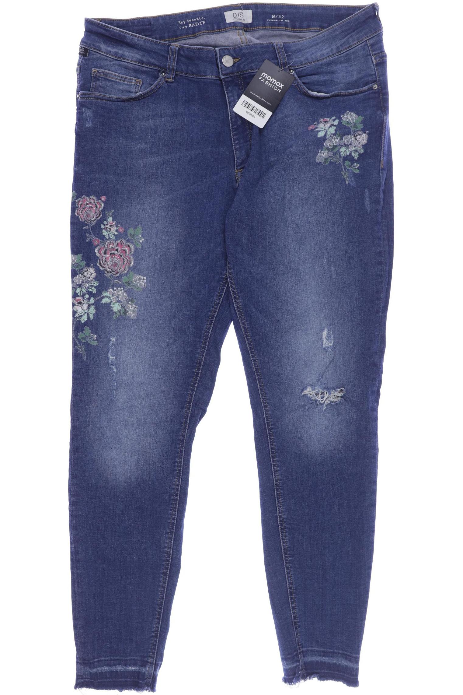 

s.Oliver Damen Jeans, blau