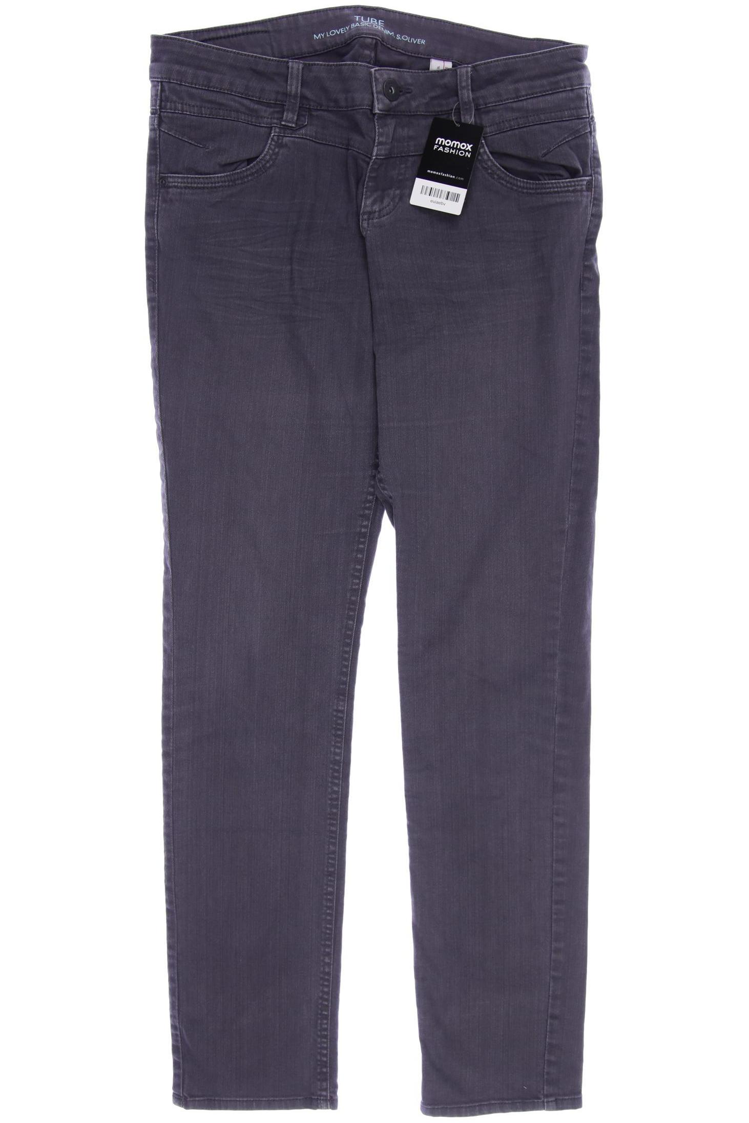 

s.Oliver Damen Jeans, grau