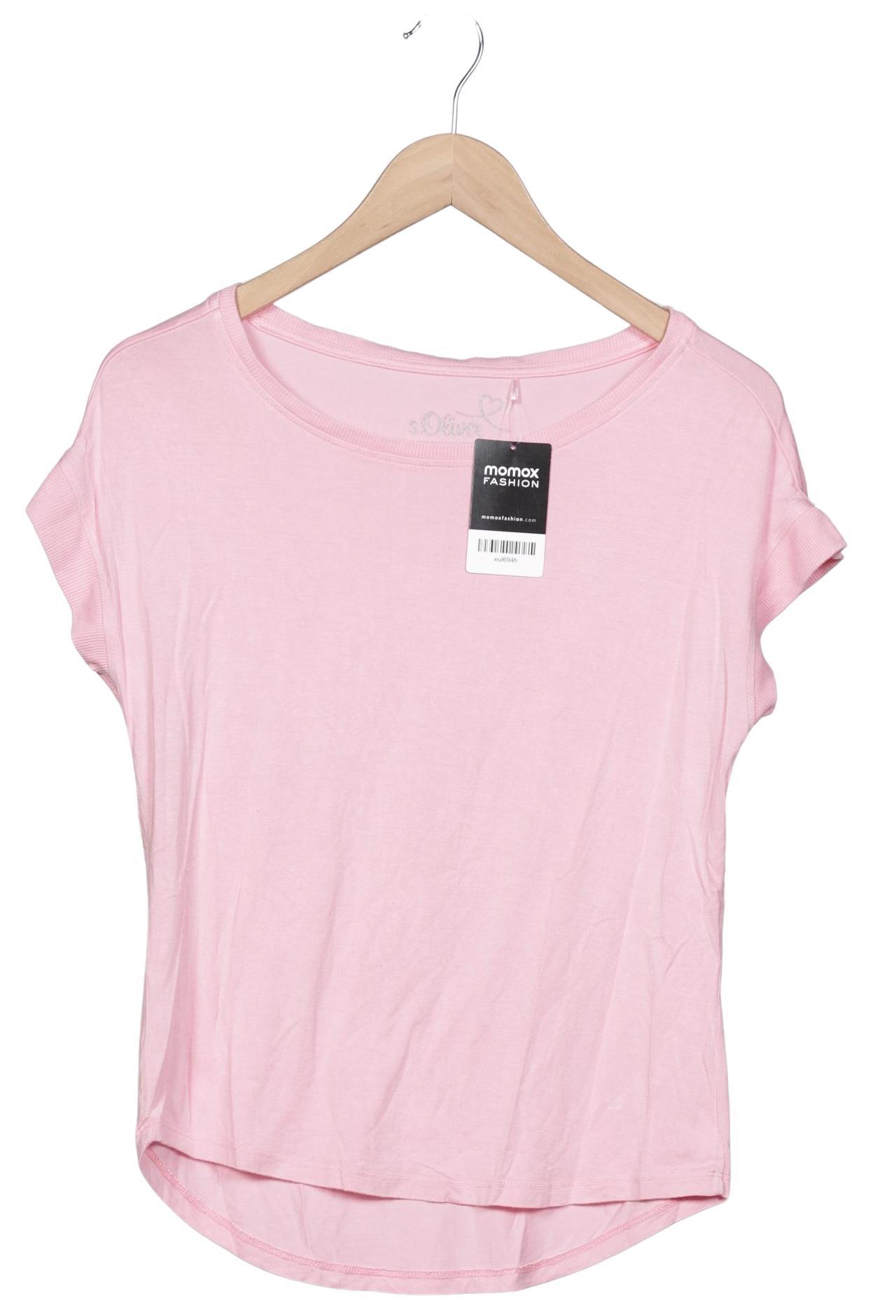 

s.Oliver Damen T-Shirt, pink, Gr. 38
