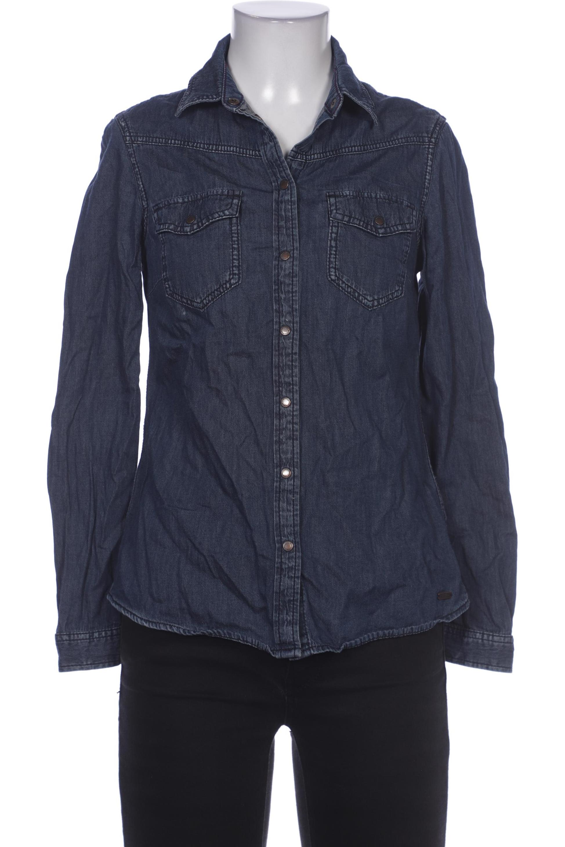 

s.Oliver Damen Bluse, marineblau, Gr. 34