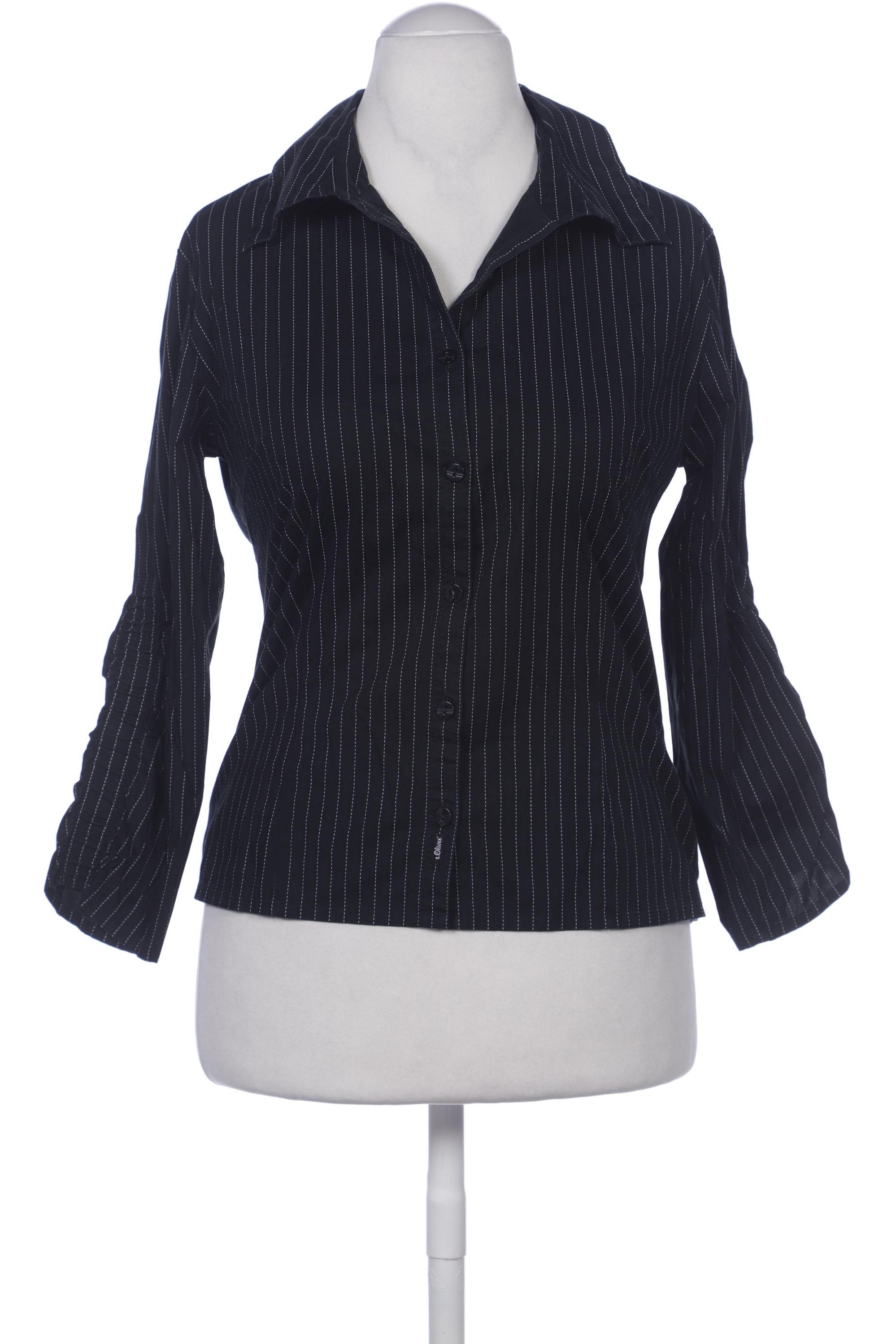 

s.Oliver Damen Bluse, schwarz, Gr. 38