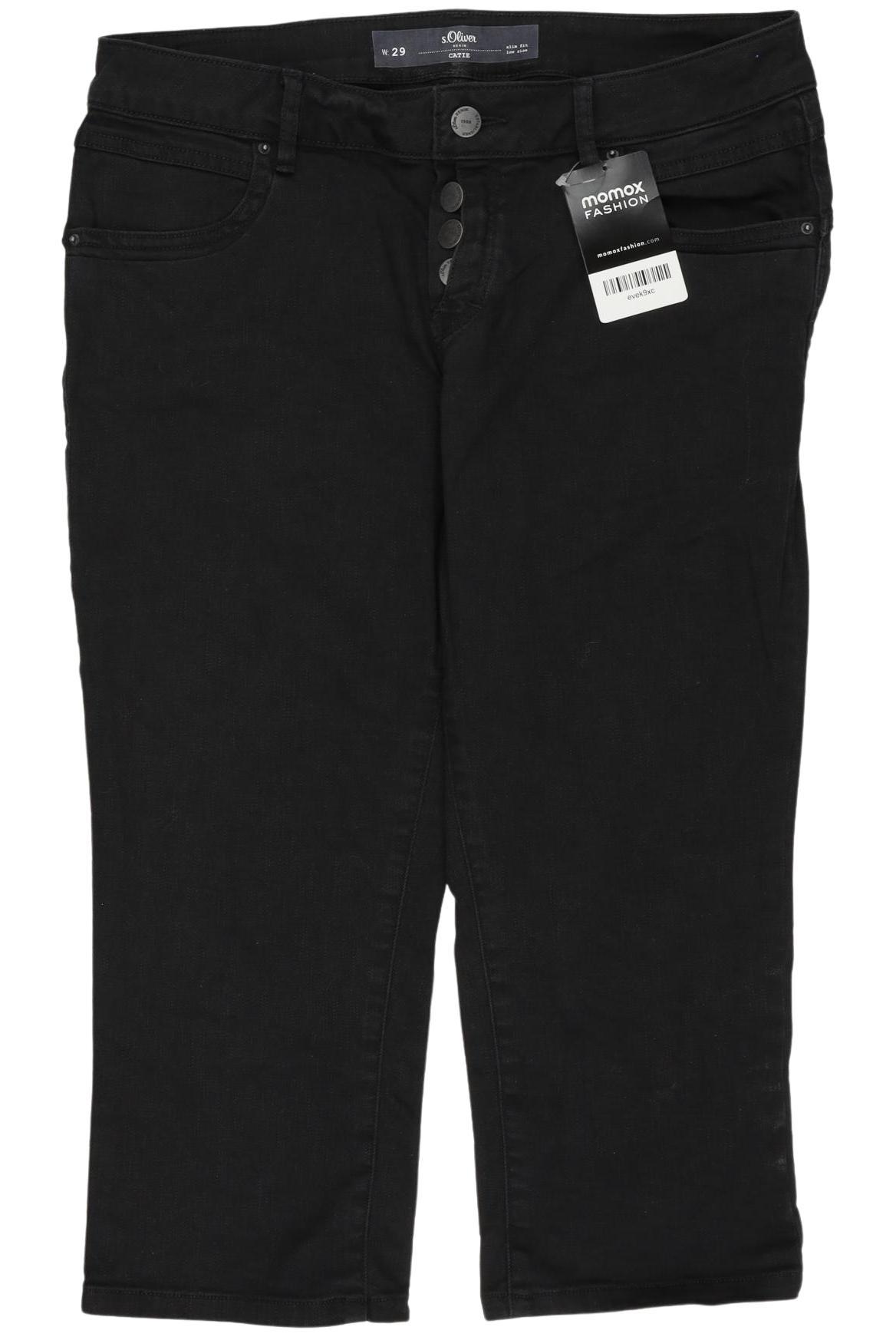 

s.Oliver Damen Jeans, schwarz, Gr. 29