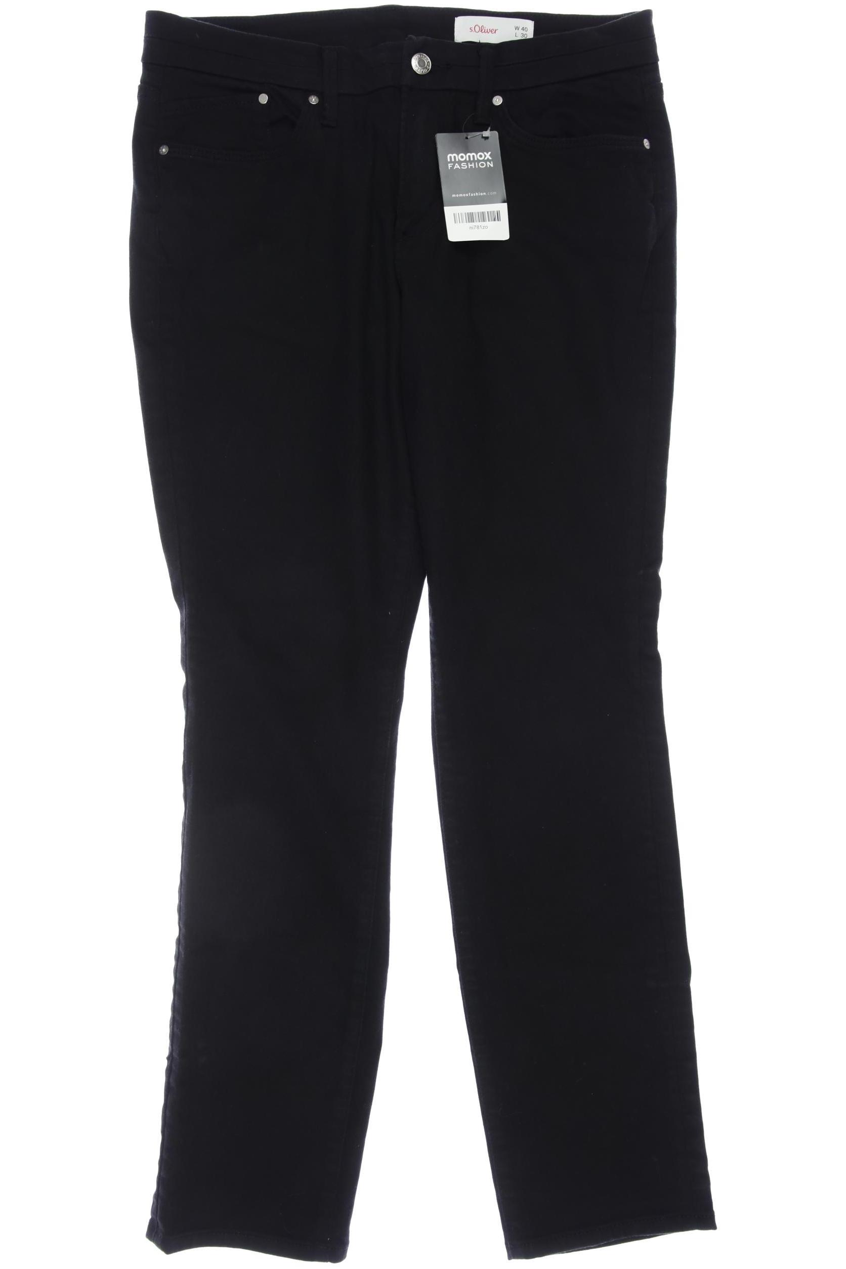 

s.Oliver Damen Jeans, schwarz, Gr. 40