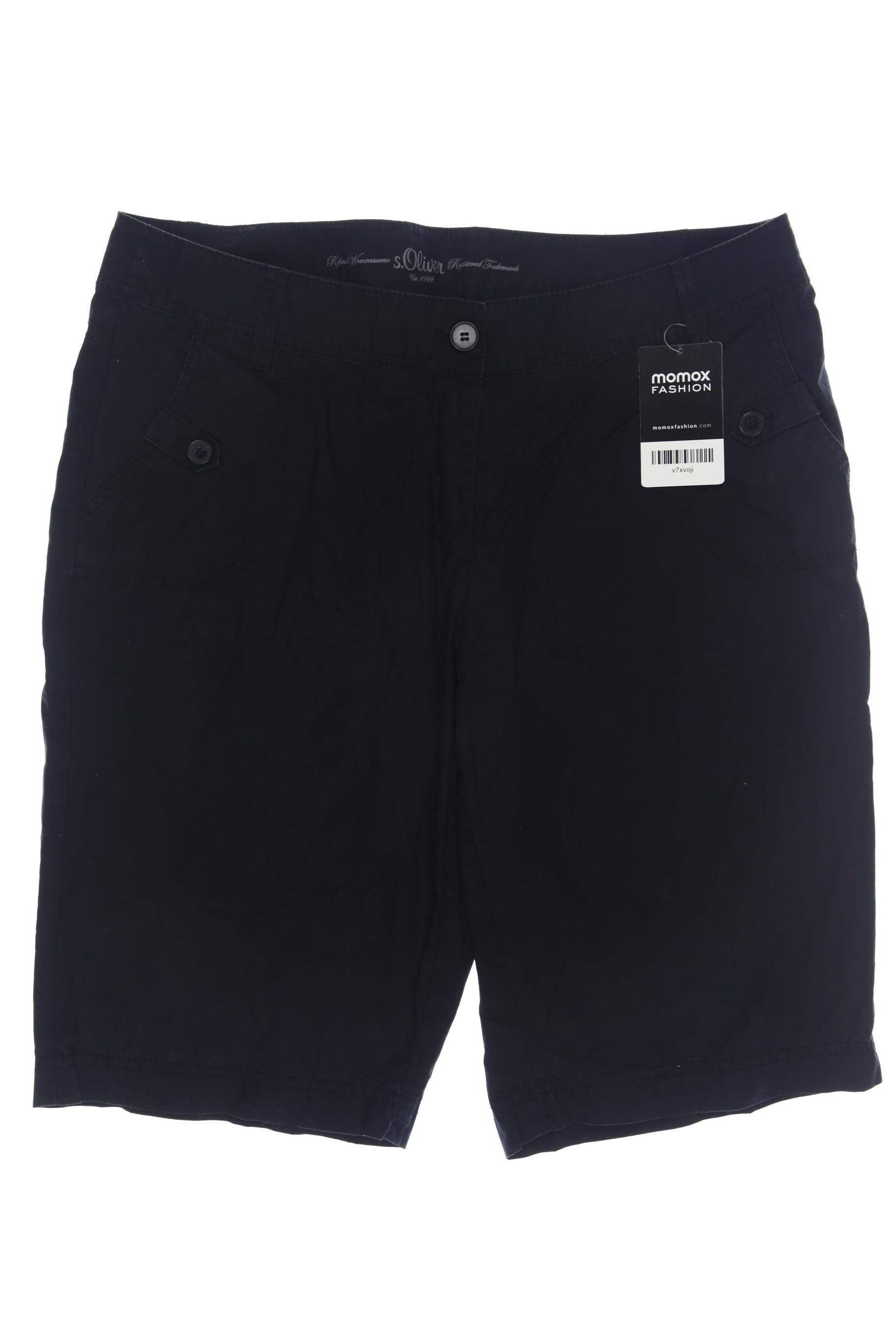 

s.Oliver Damen Shorts, schwarz, Gr. 40