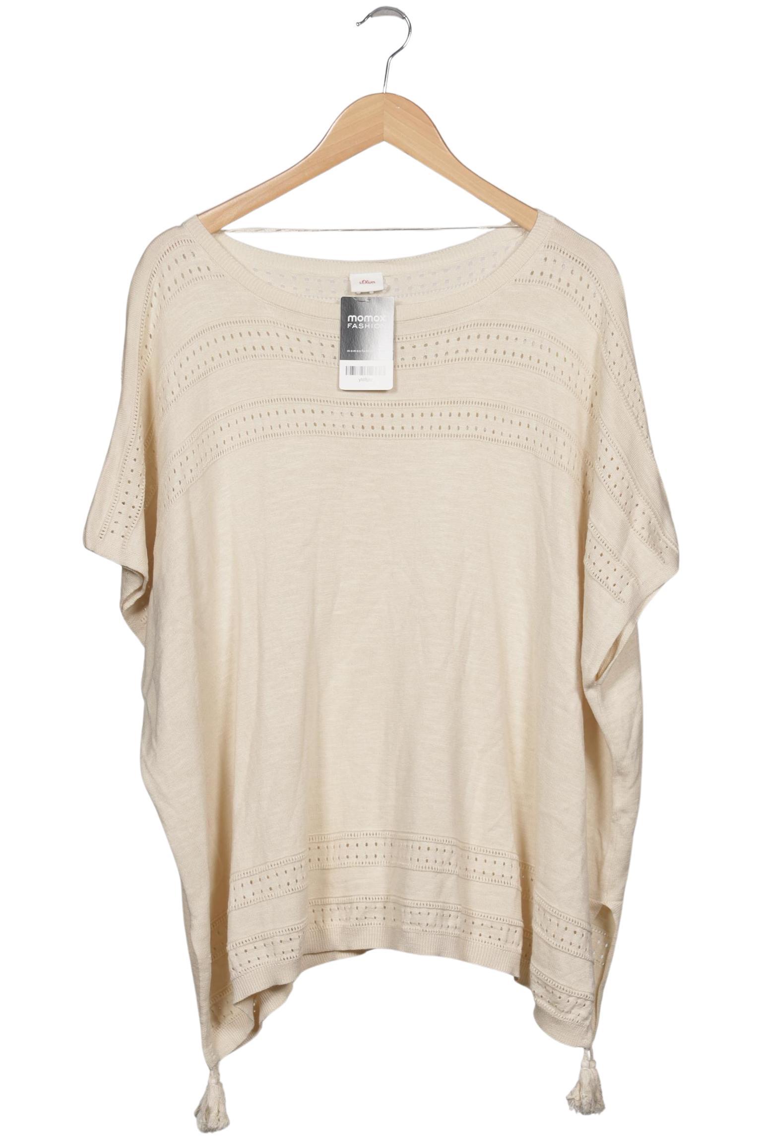 

s.Oliver Damen Pullover, beige, Gr. 46
