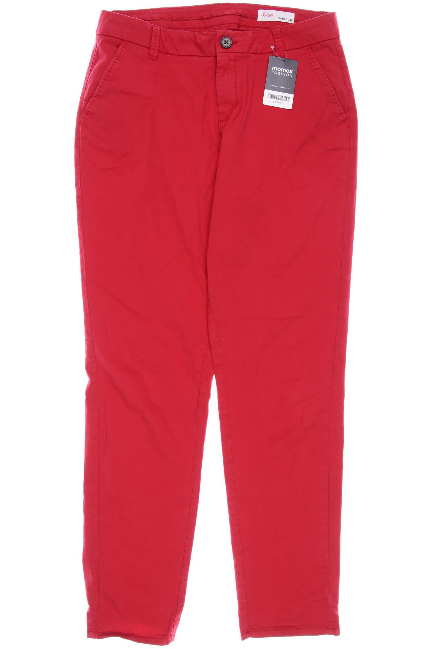 

s.Oliver Damen Jeans, rot, Gr. 40