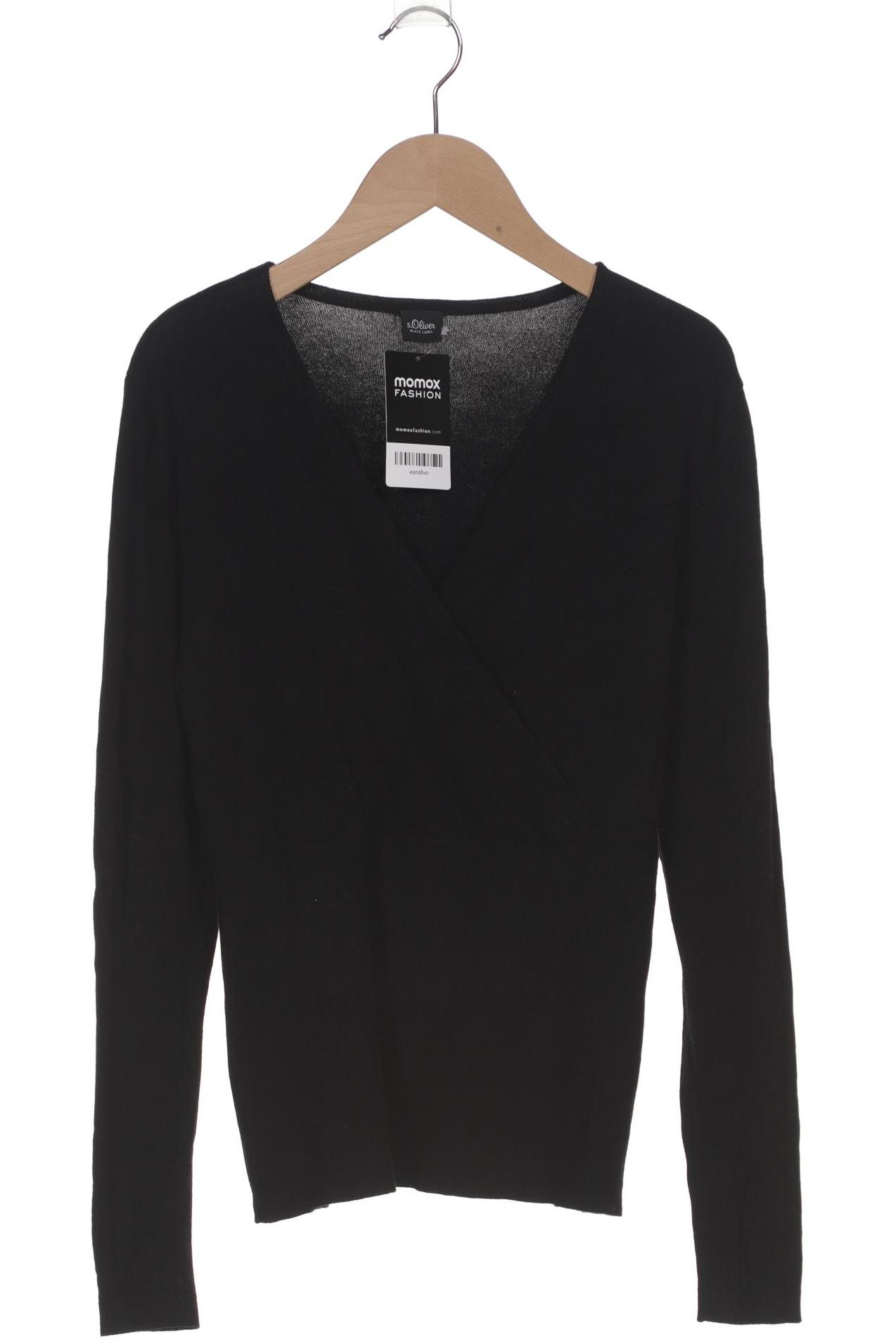

s.Oliver Damen Pullover, schwarz, Gr. 36