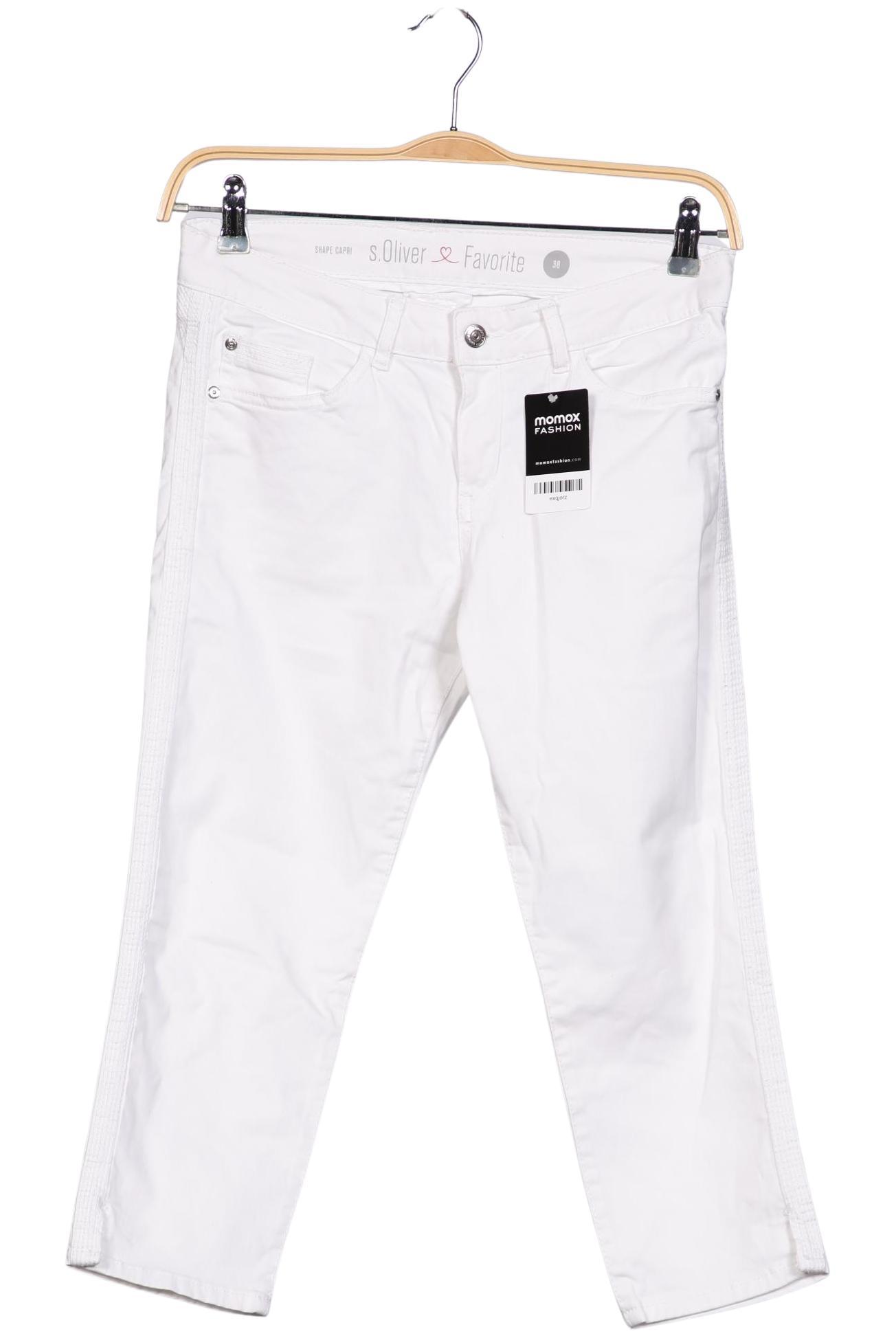 

s.Oliver Damen Jeans, weiß, Gr. 38