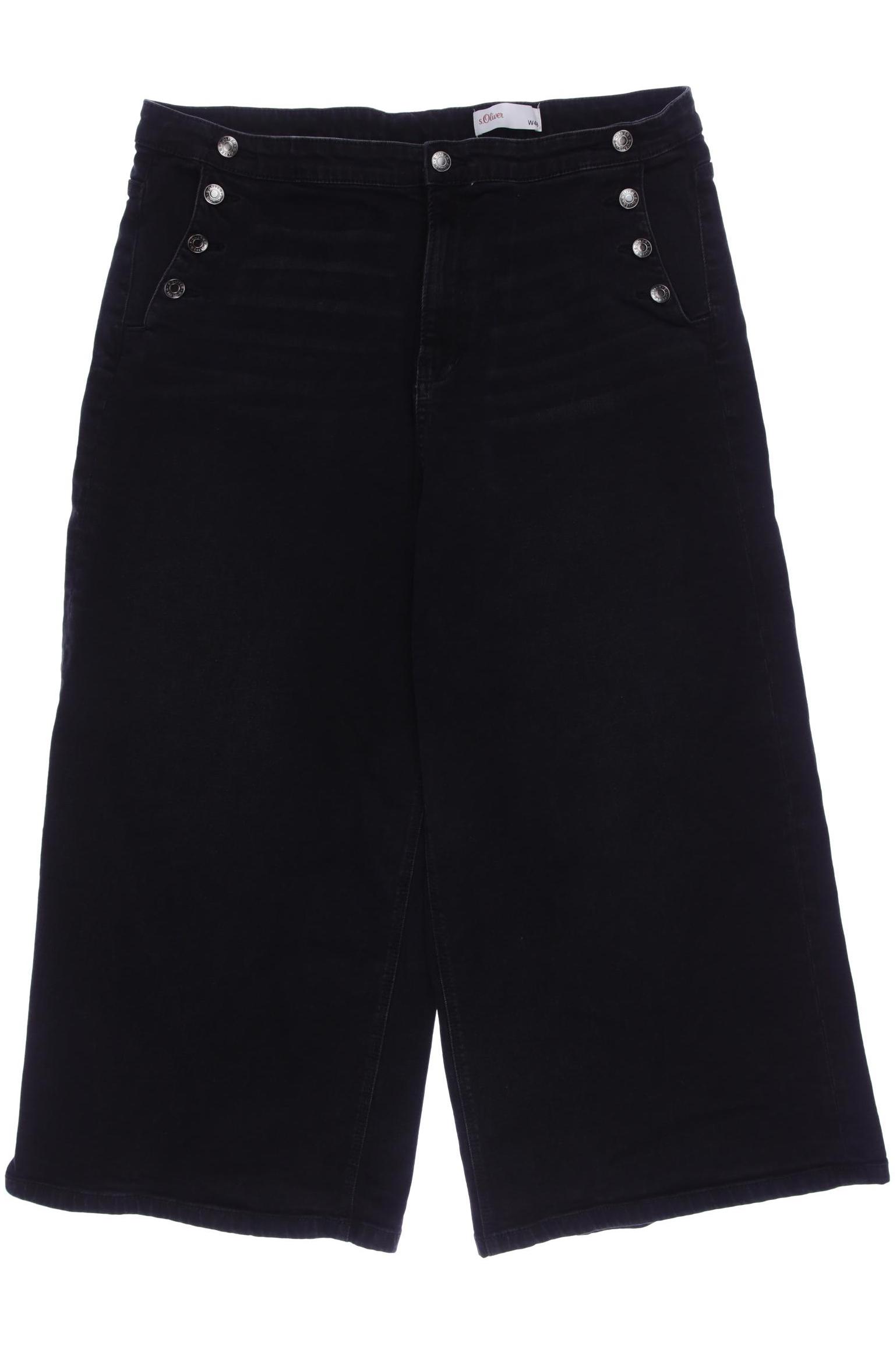 

s.Oliver Damen Jeans, schwarz, Gr. 48