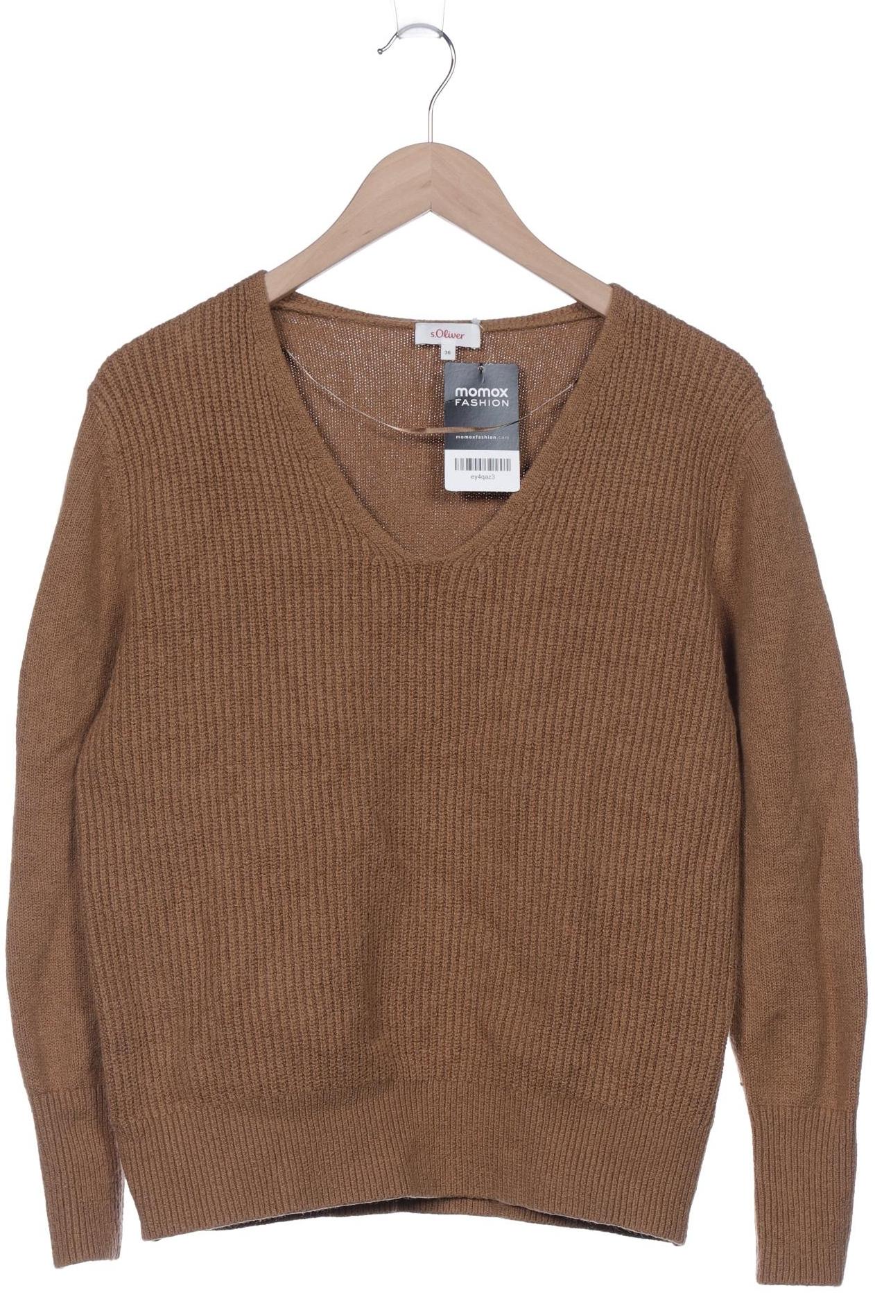 

s.Oliver Damen Pullover, braun, Gr. 36