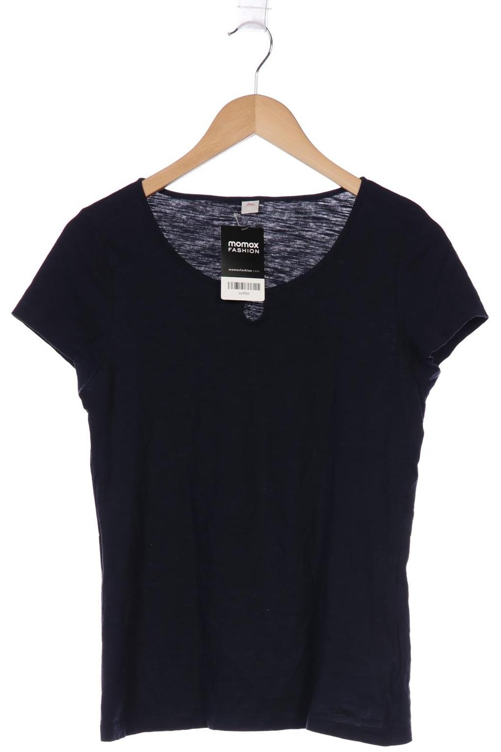 

s.Oliver Damen T-Shirt, marineblau, Gr. 38