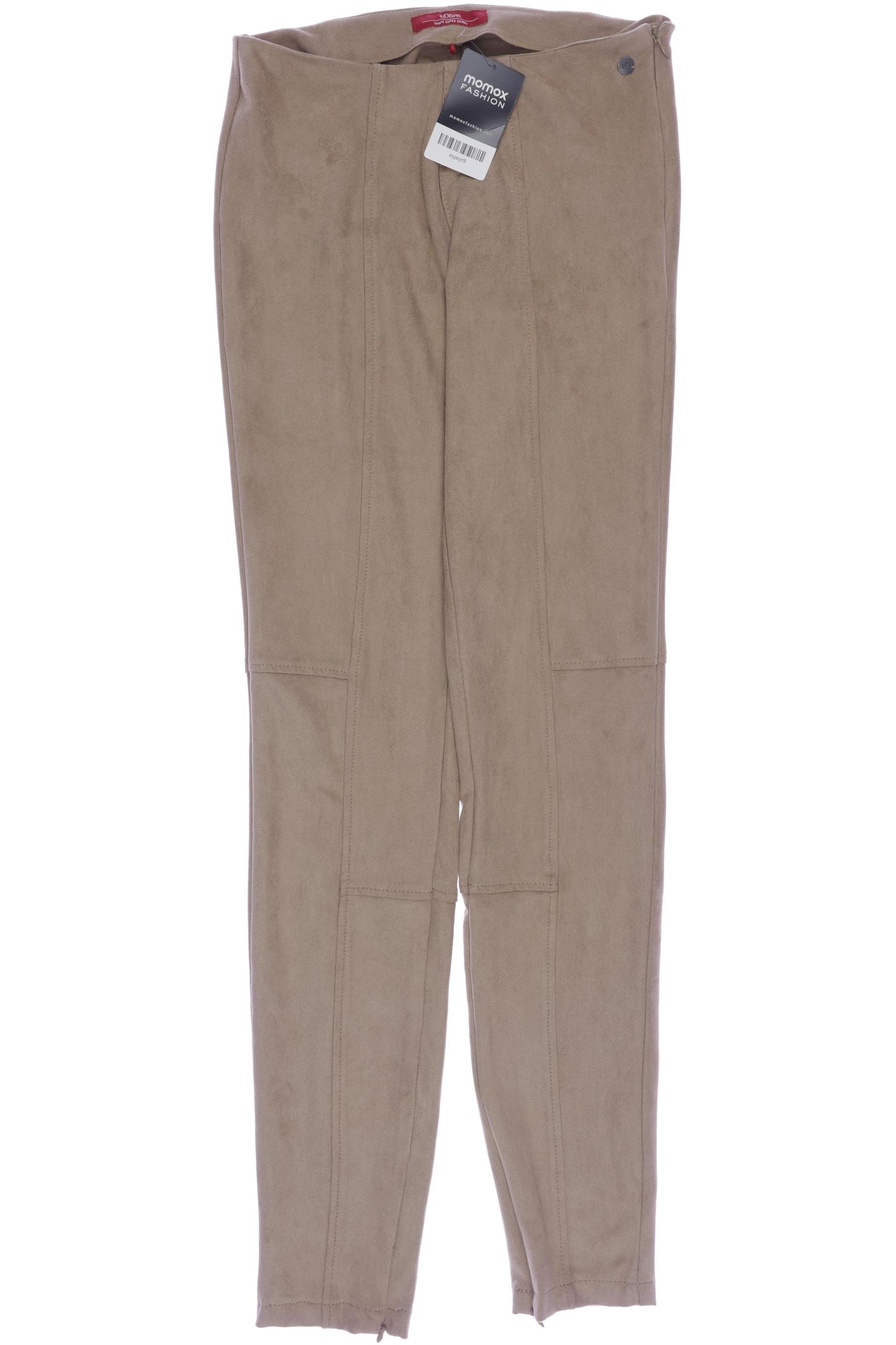 

s.Oliver Damen Stoffhose, beige, Gr. 25