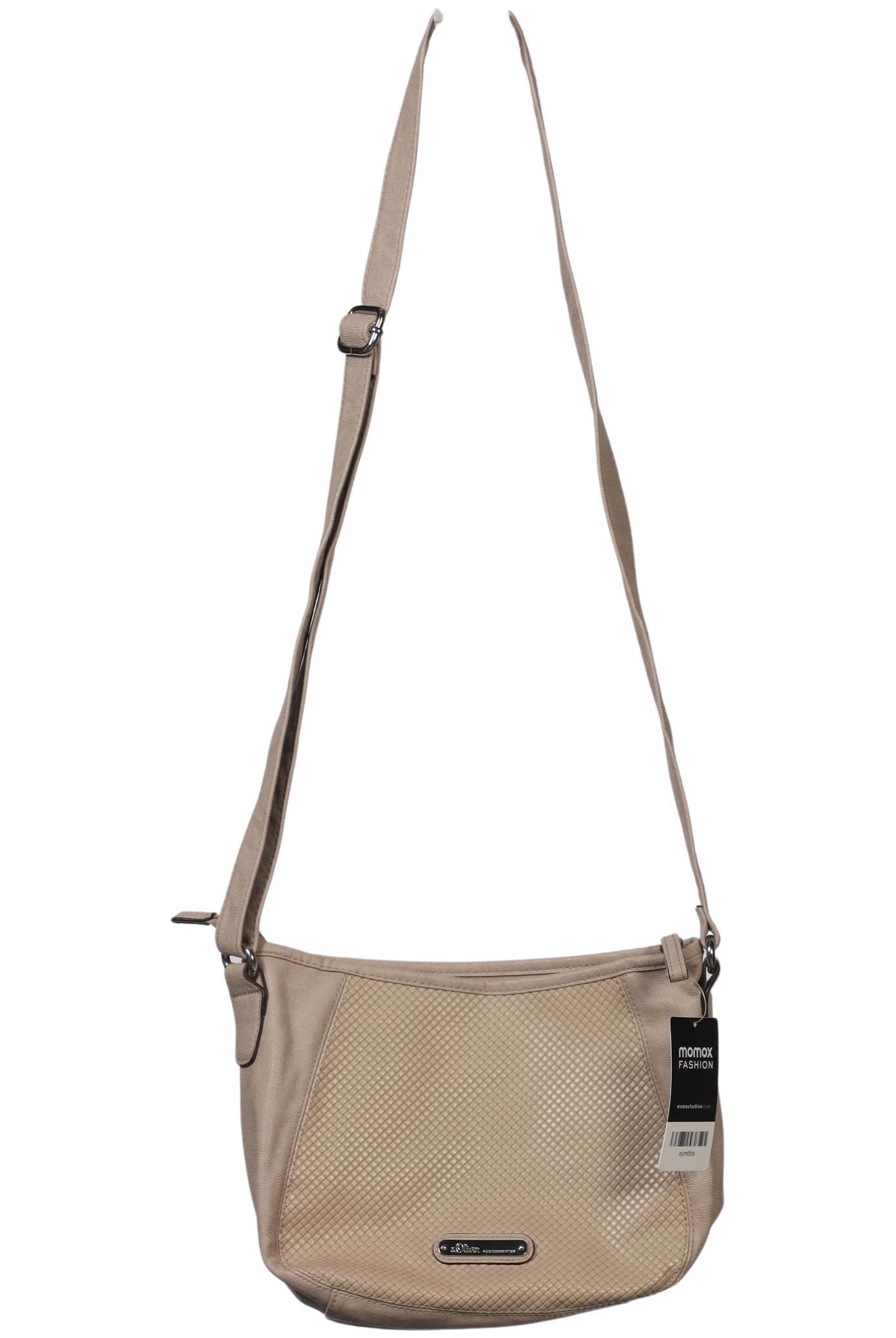 

s.Oliver Damen Handtasche, beige, Gr.