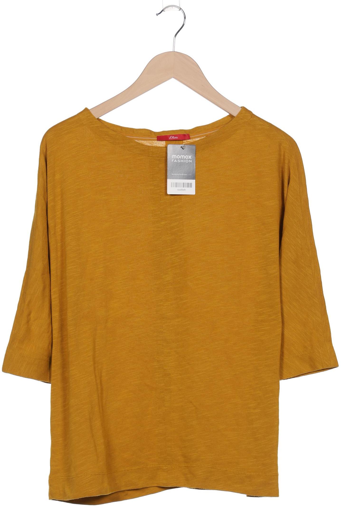 

s.Oliver Damen Langarmshirt, orange, Gr. 42