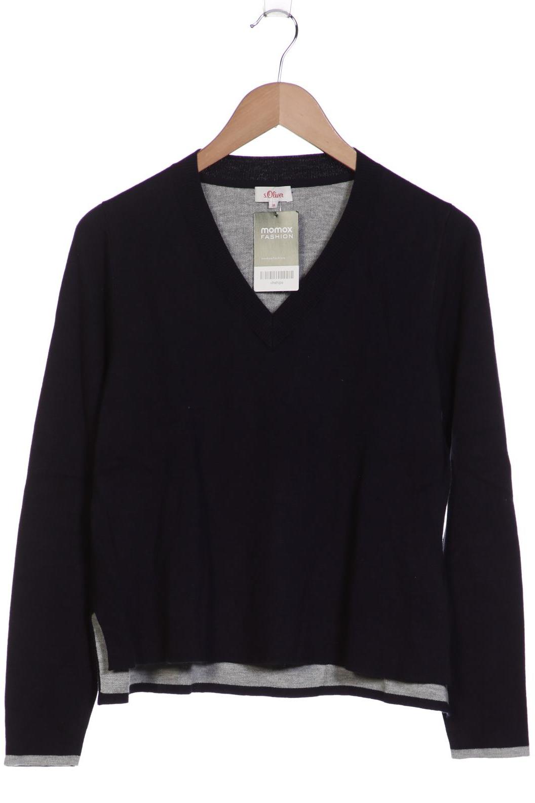 

s.Oliver Damen Pullover, marineblau, Gr. 38