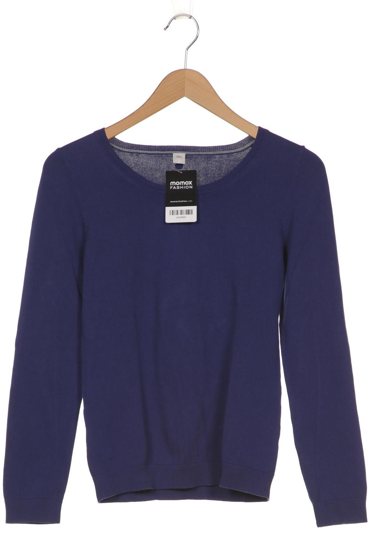 

s.Oliver Damen Pullover, blau