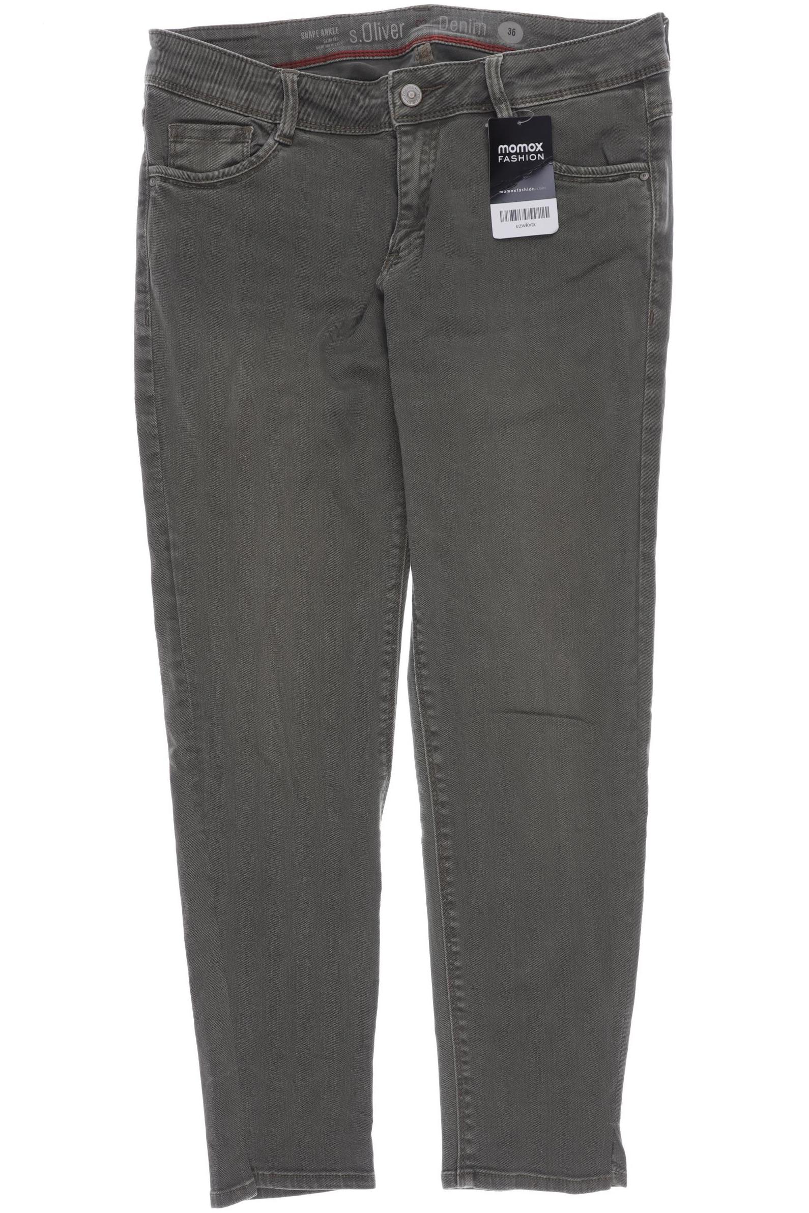 

s.Oliver Damen Jeans, grün