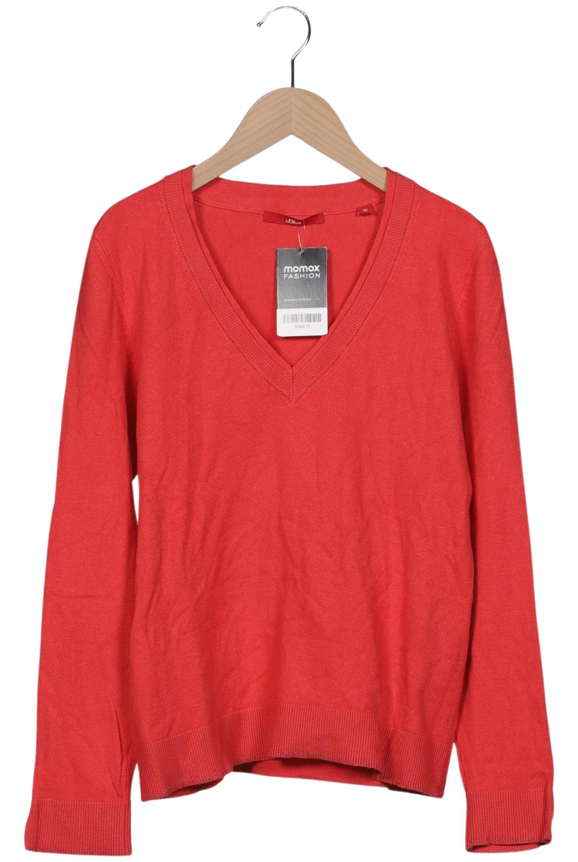 

s.Oliver Damen Pullover, rot, Gr. 36