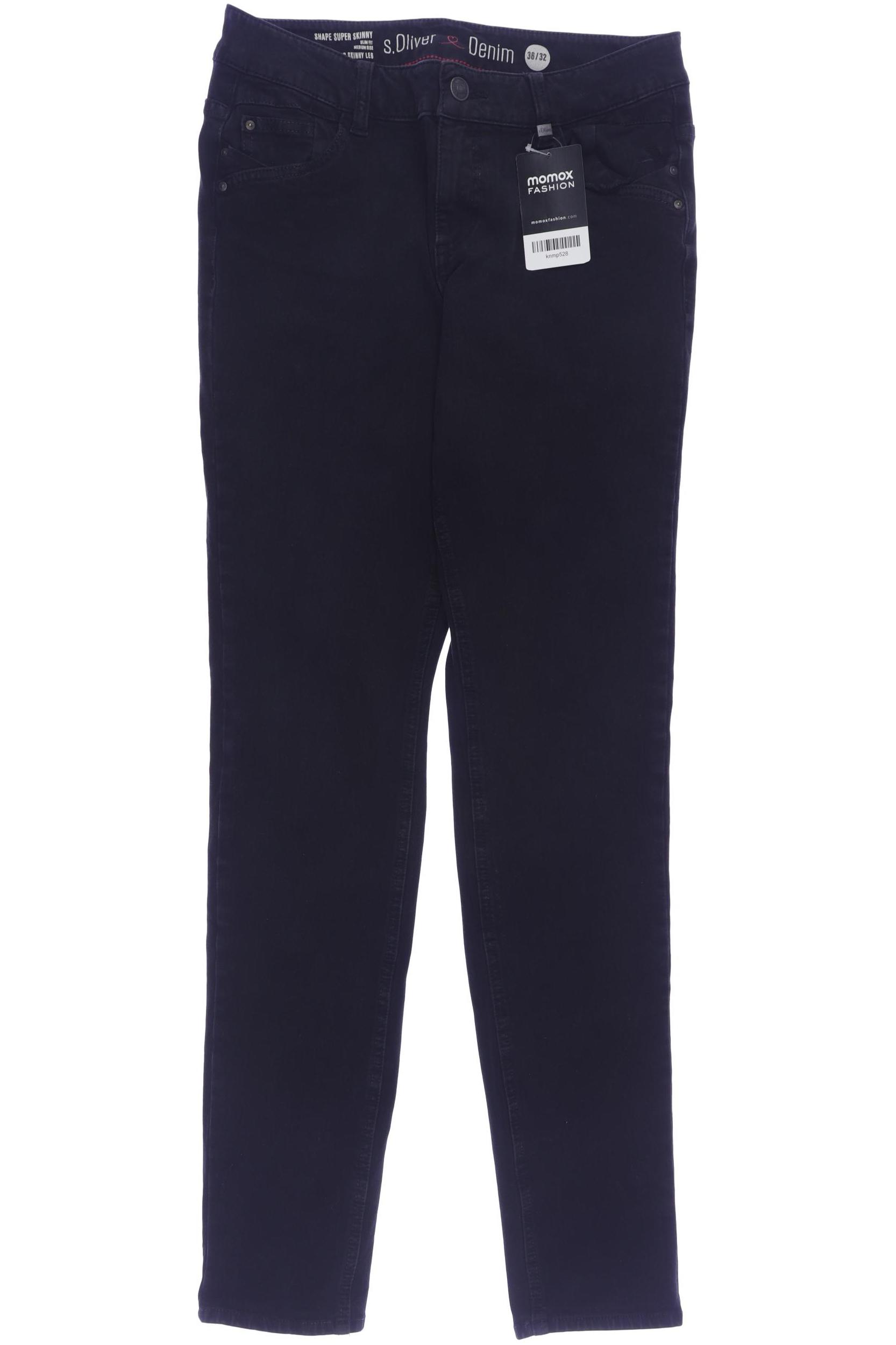 

s.Oliver Damen Jeans, schwarz, Gr. 36