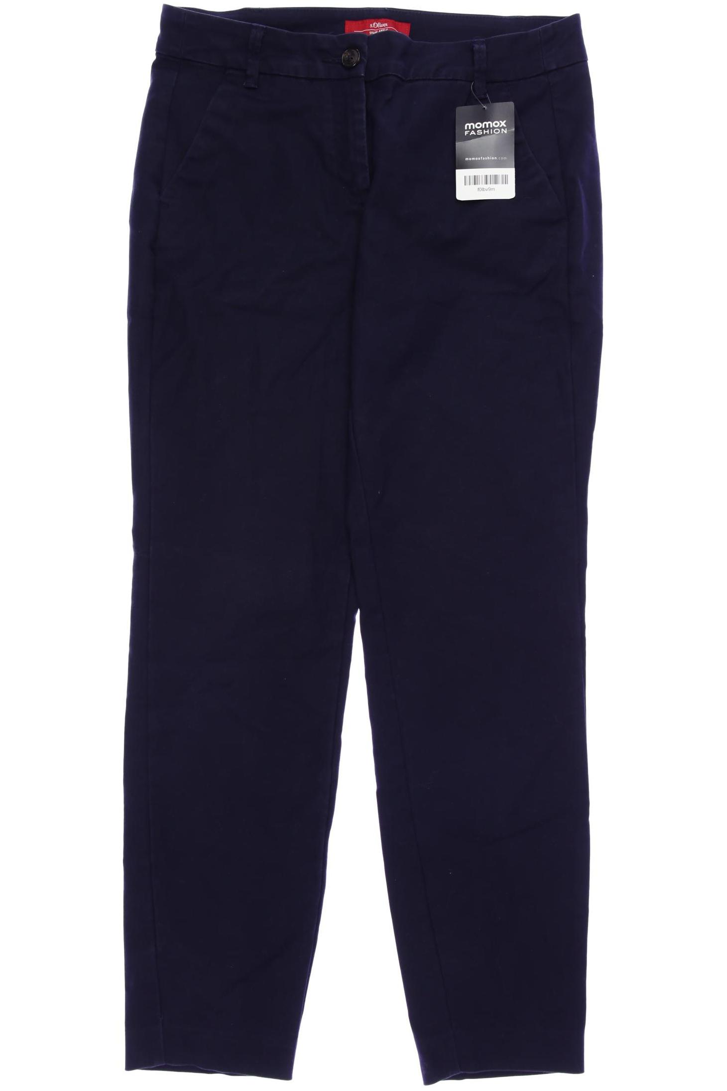 

s.Oliver Damen Stoffhose, marineblau, Gr. 28
