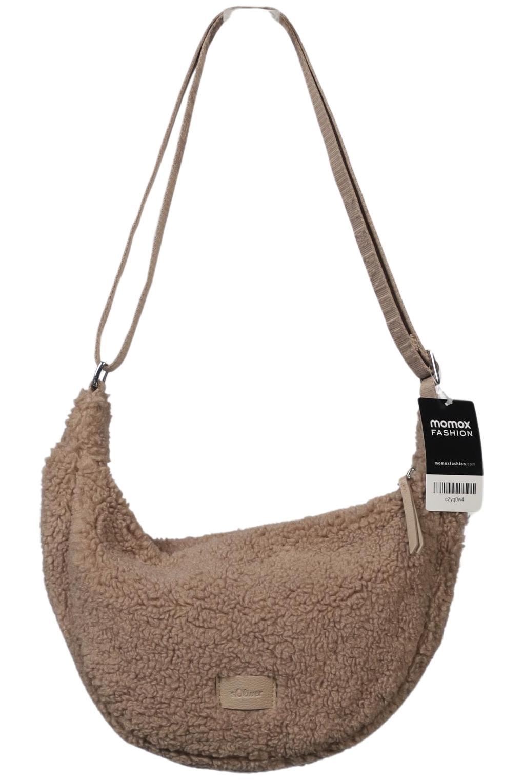 

s.Oliver Damen Handtasche, beige, Gr.