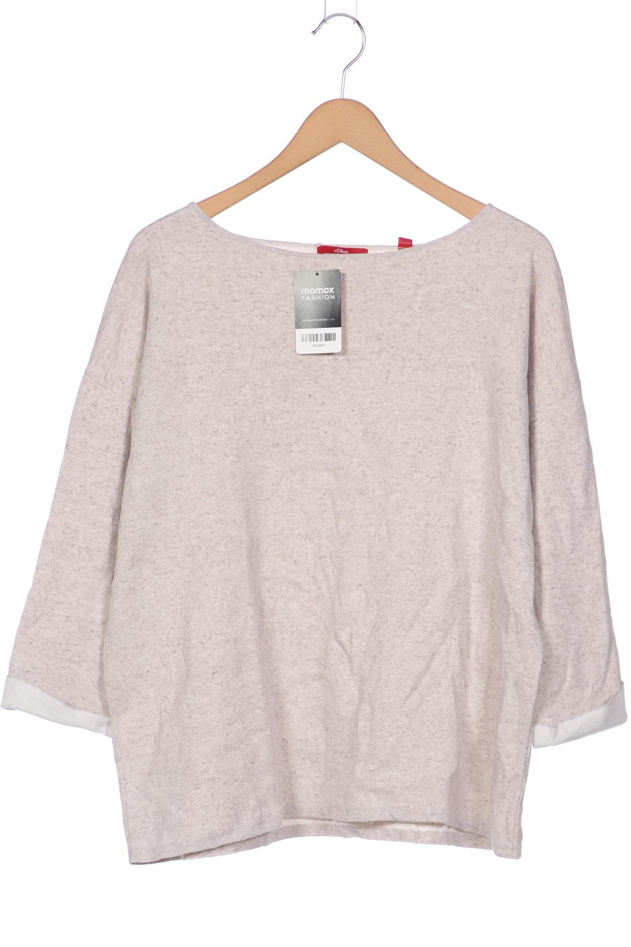 

s.Oliver Damen Sweatshirt, beige, Gr. 46