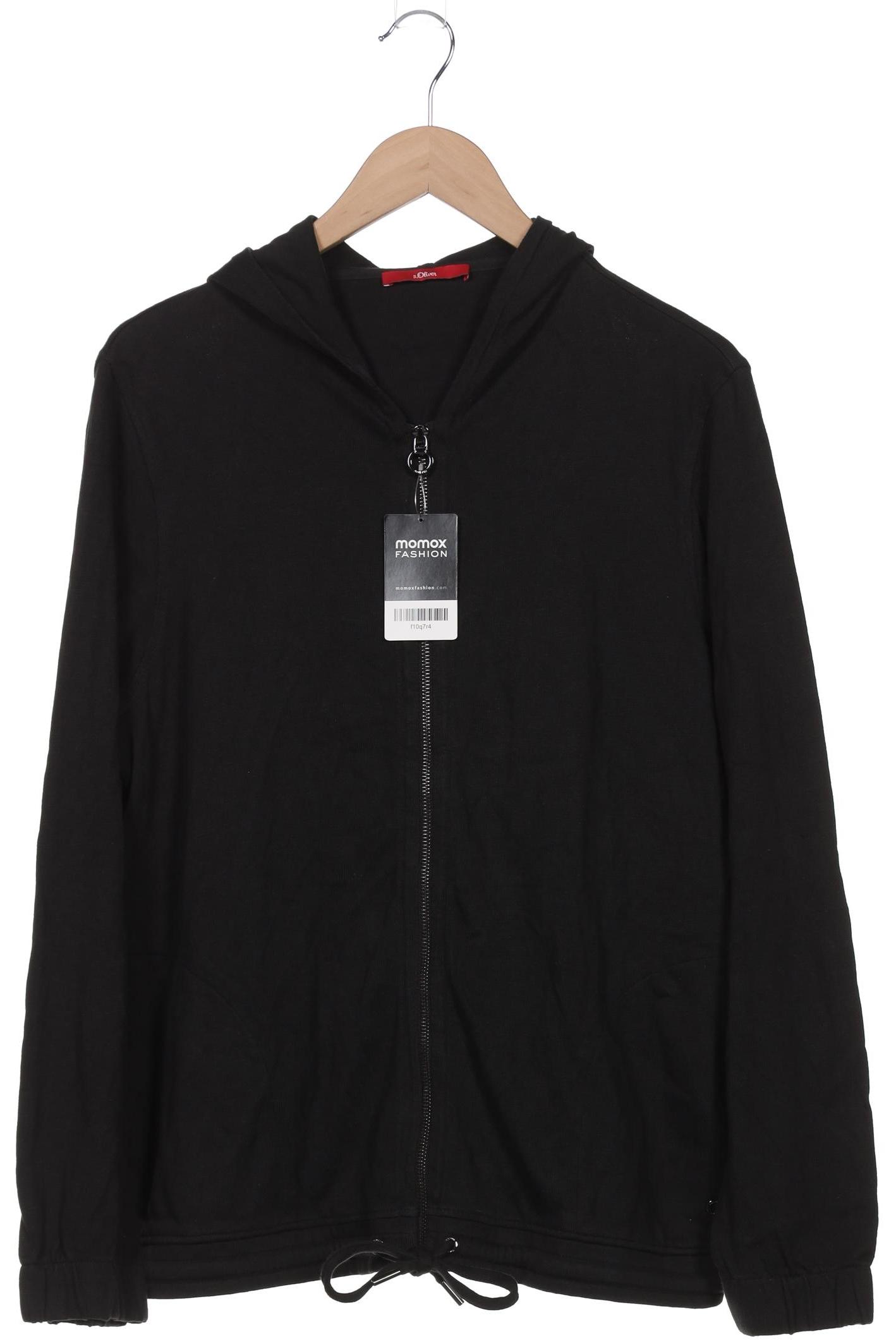 

s.Oliver Damen Kapuzenpullover, schwarz, Gr. 44