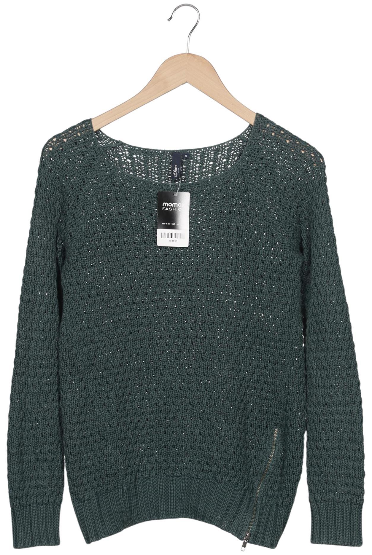 

s.Oliver Damen Pullover, grün, Gr. 36