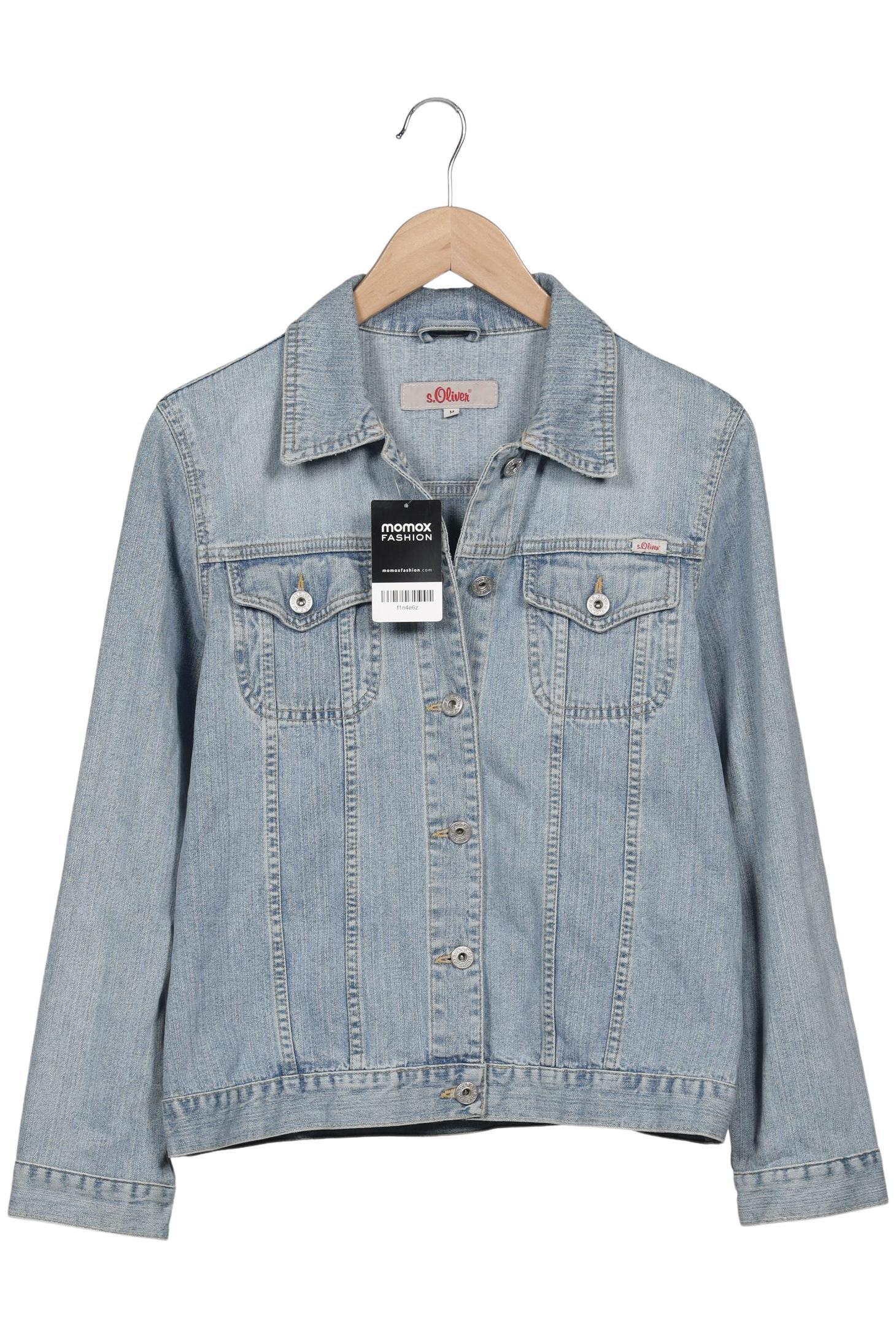 

s.Oliver Damen Jacke, hellblau, Gr. 38